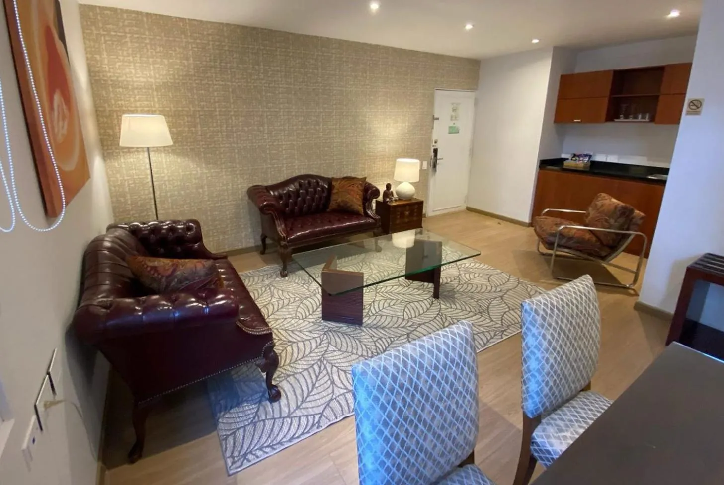 Living room in Hotel Portón de la Cabrera