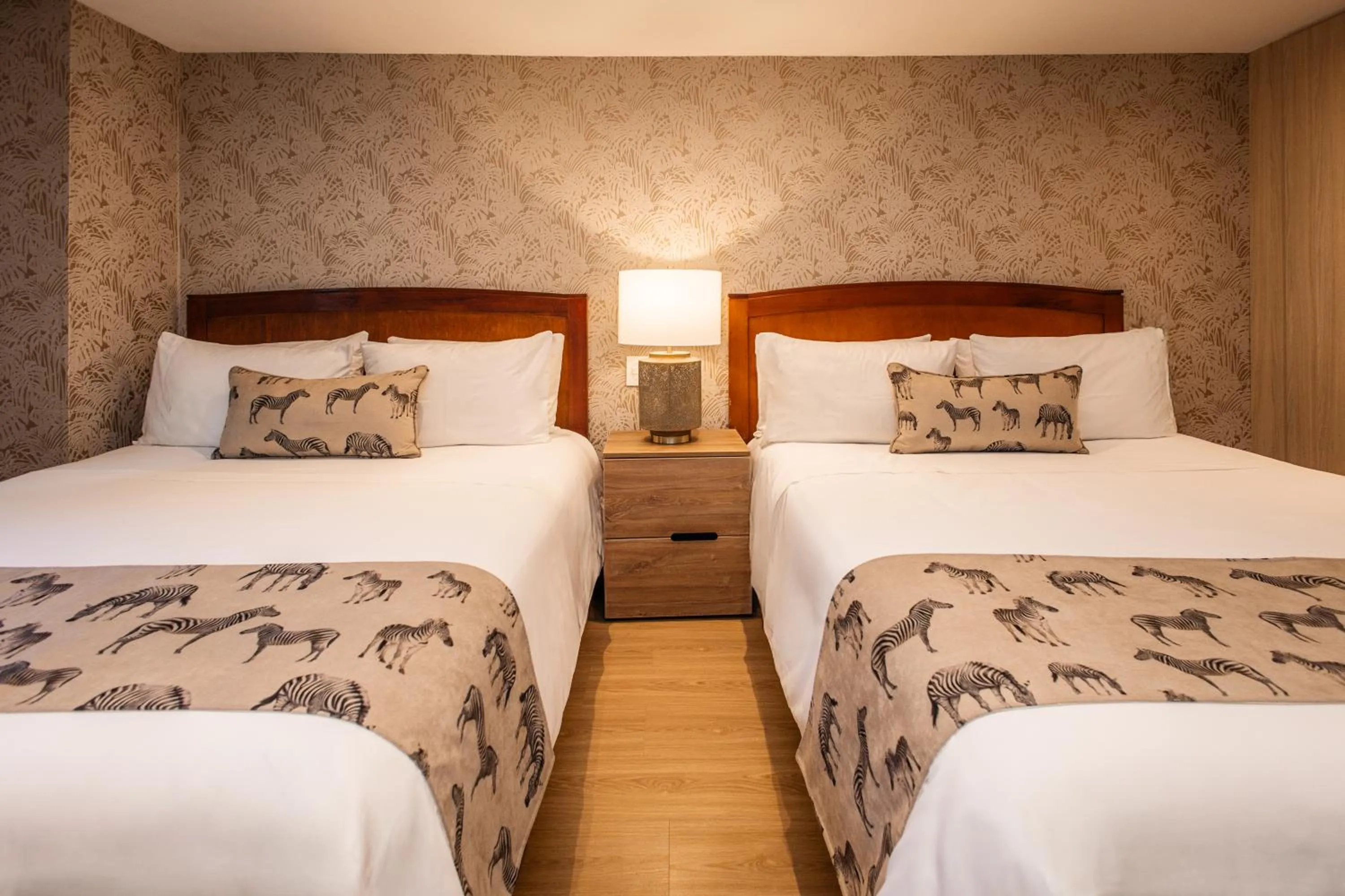 Bed in Hotel Portón de la Cabrera