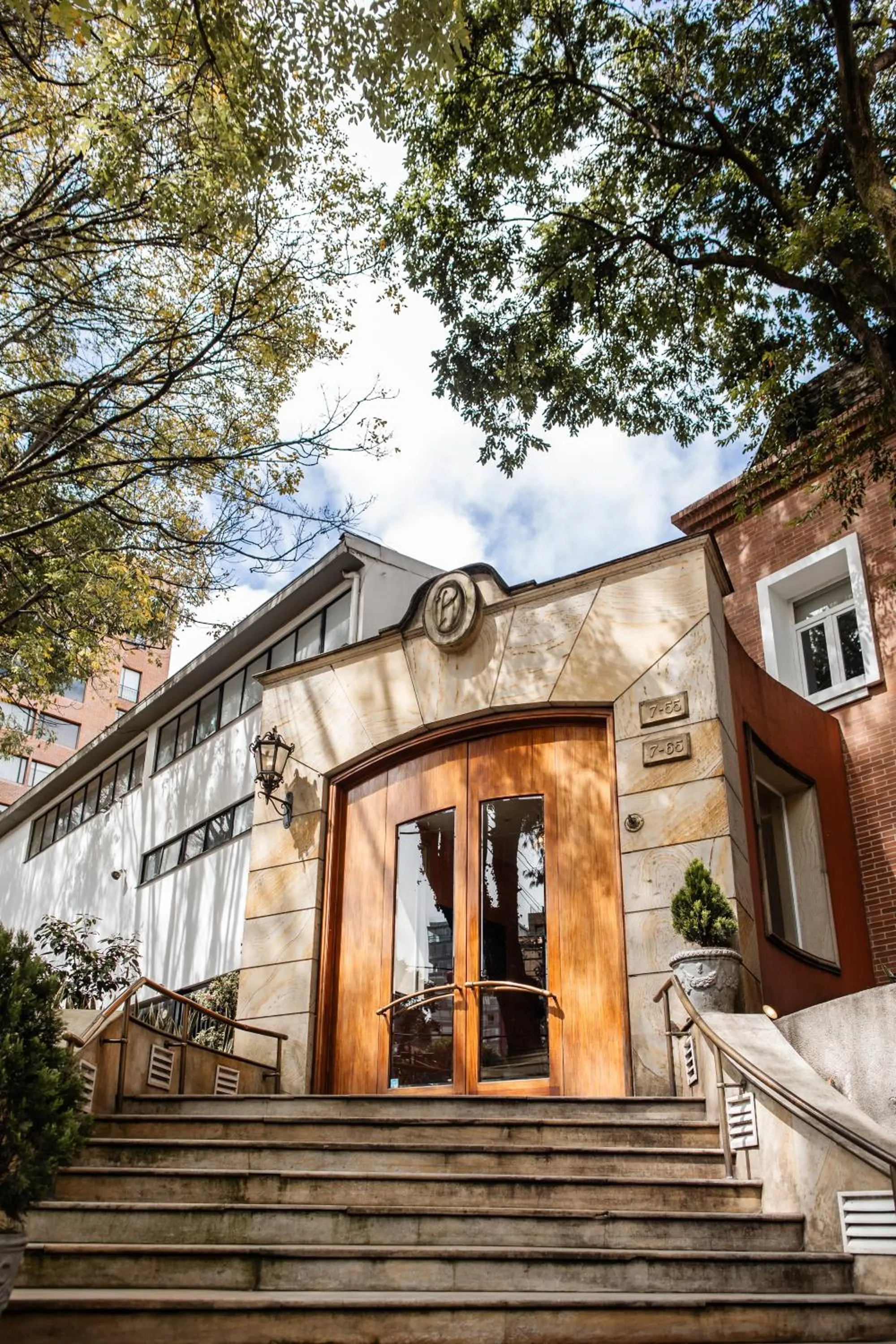 Facade/entrance in Hotel Portón de la Cabrera