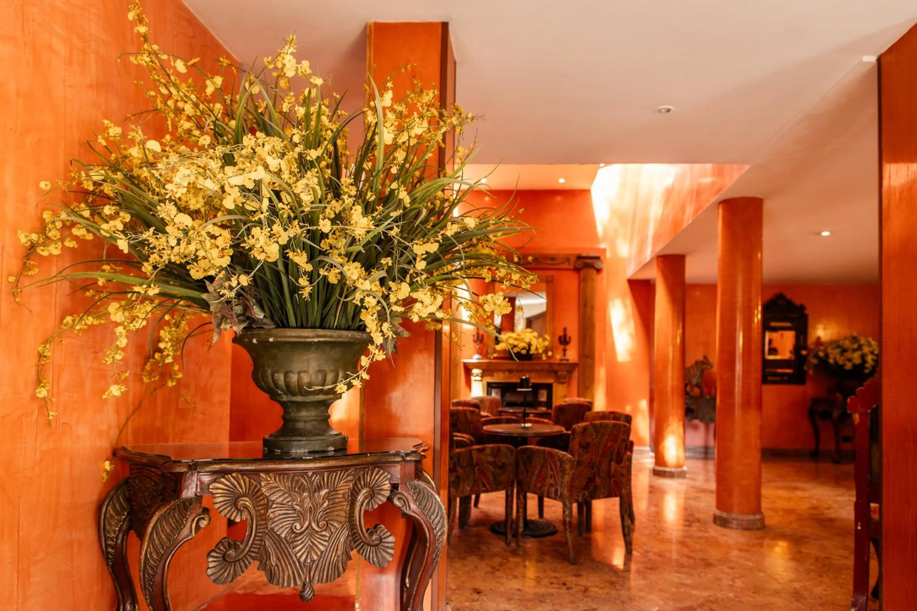 Lobby or reception in Hotel Portón de la Cabrera