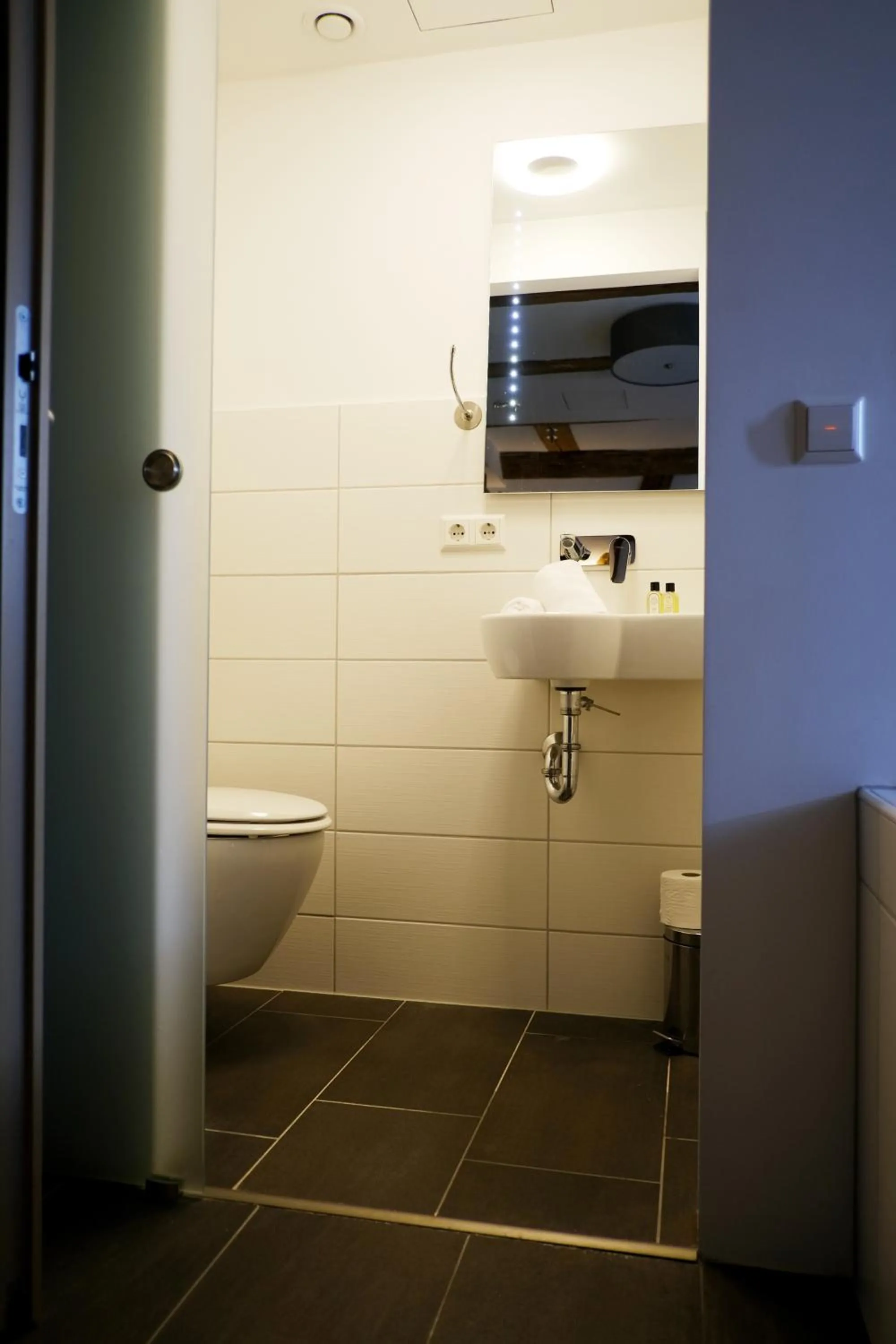 Bathroom in Hotel & Restaurant Adler Ittendorf - 24h Self-CheckIn