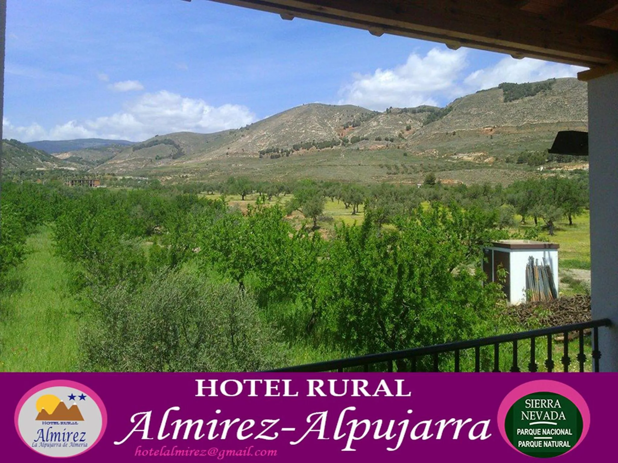 Balcony/Terrace in Hotel Rural Familiar Almirez-Alpujarra