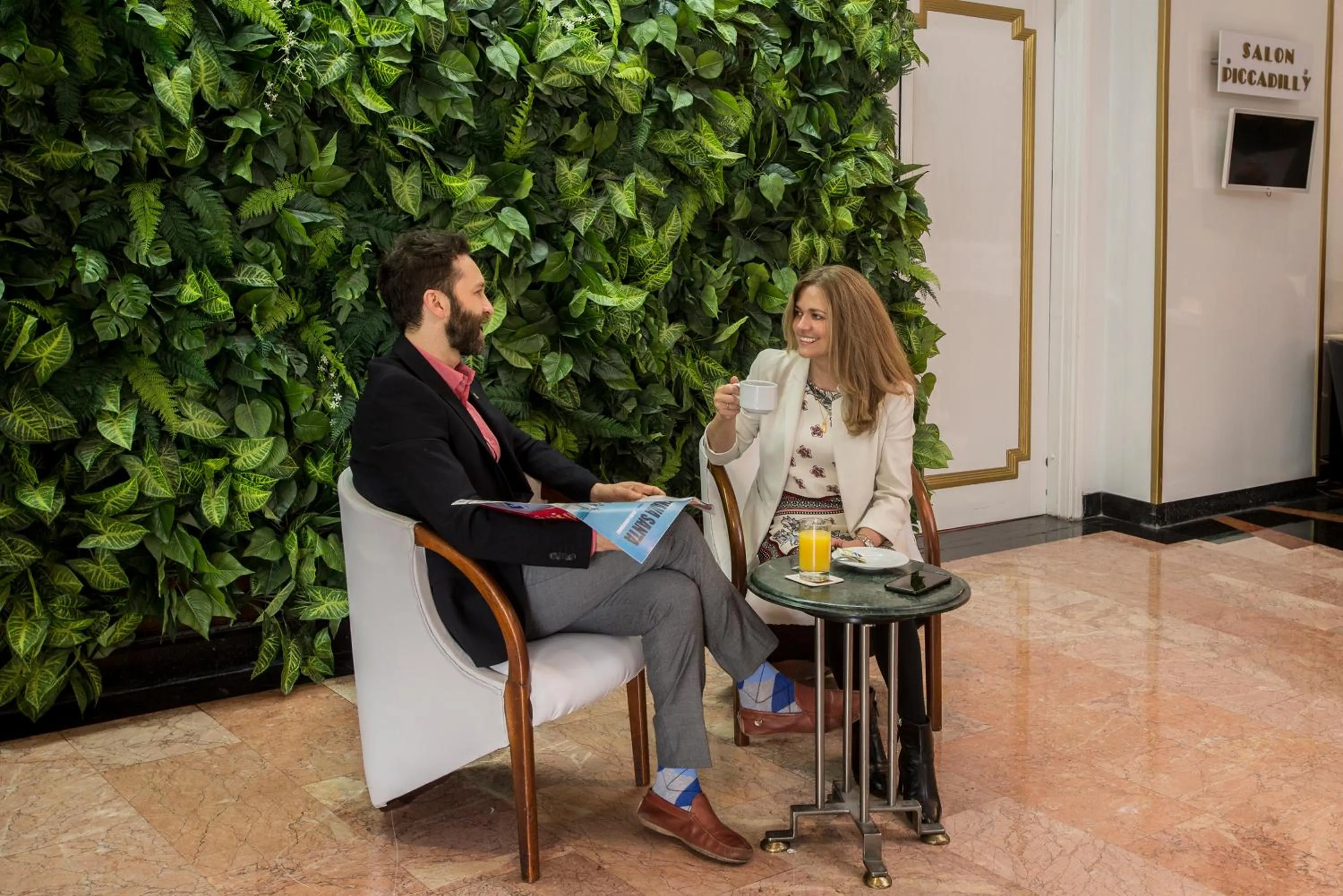 People in Lancaster House