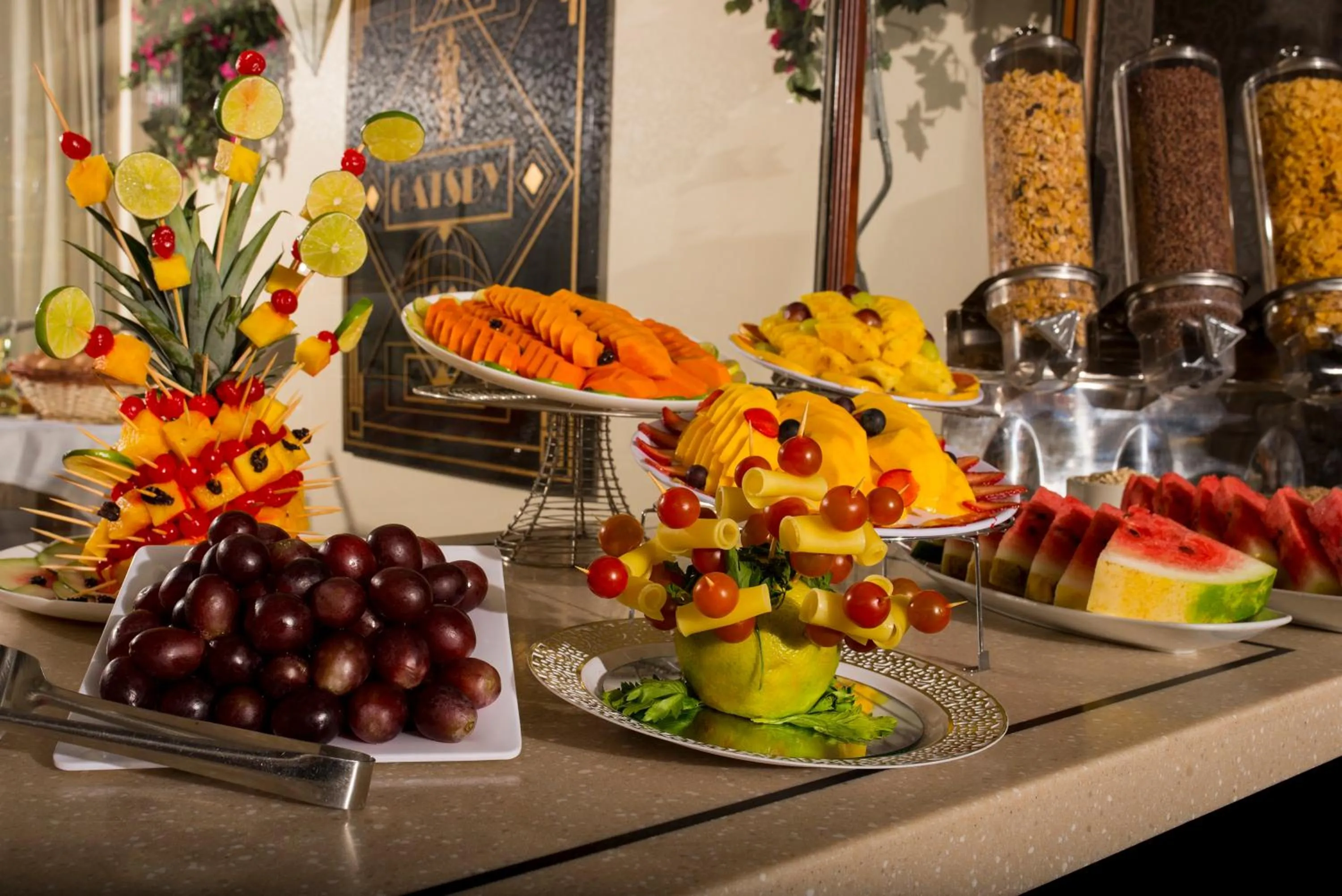 Food and drinks in Lancaster House