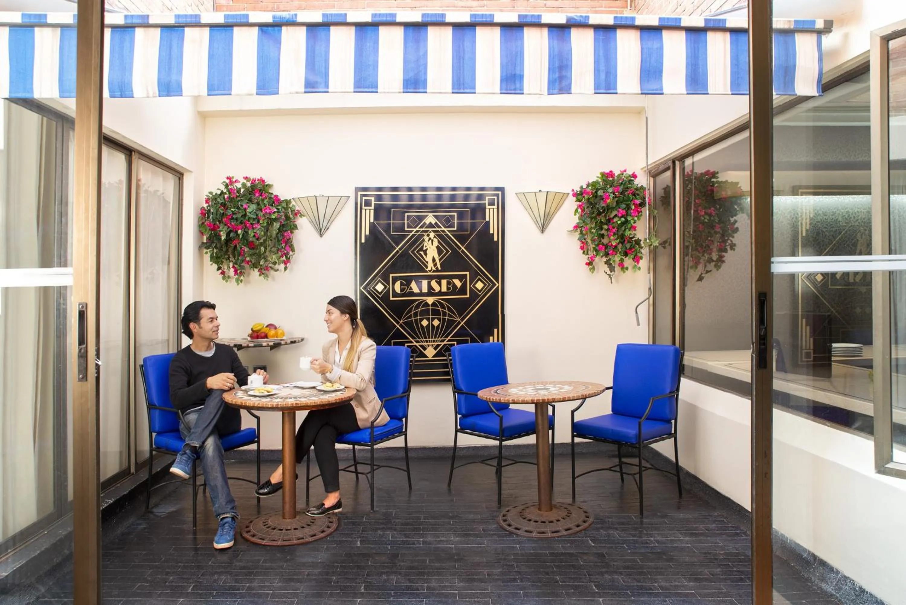 Patio in Lancaster House