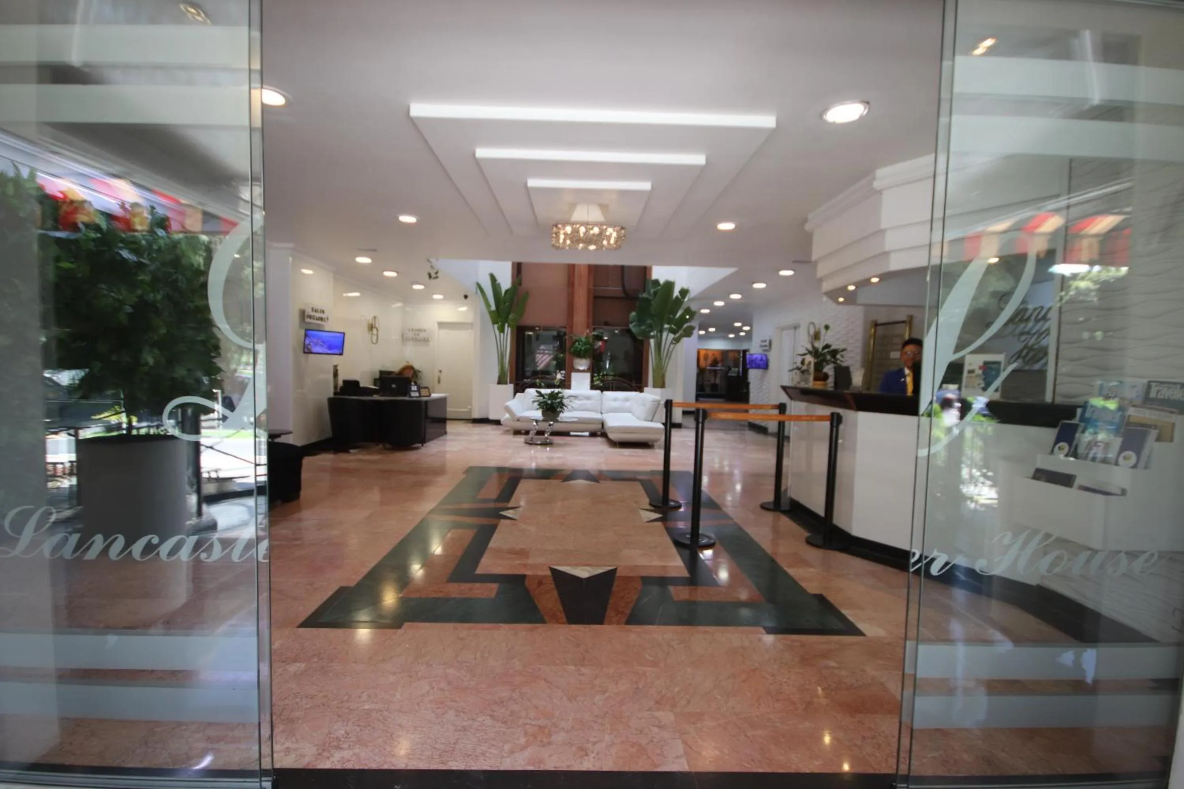 Lobby or reception in Lancaster House