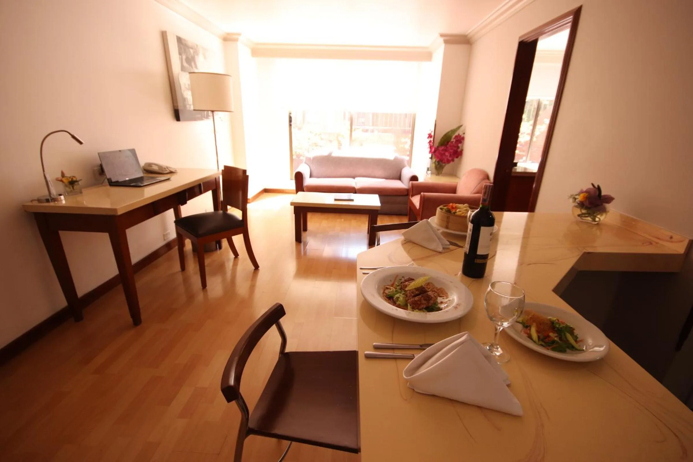 Dining area in Lancaster House
