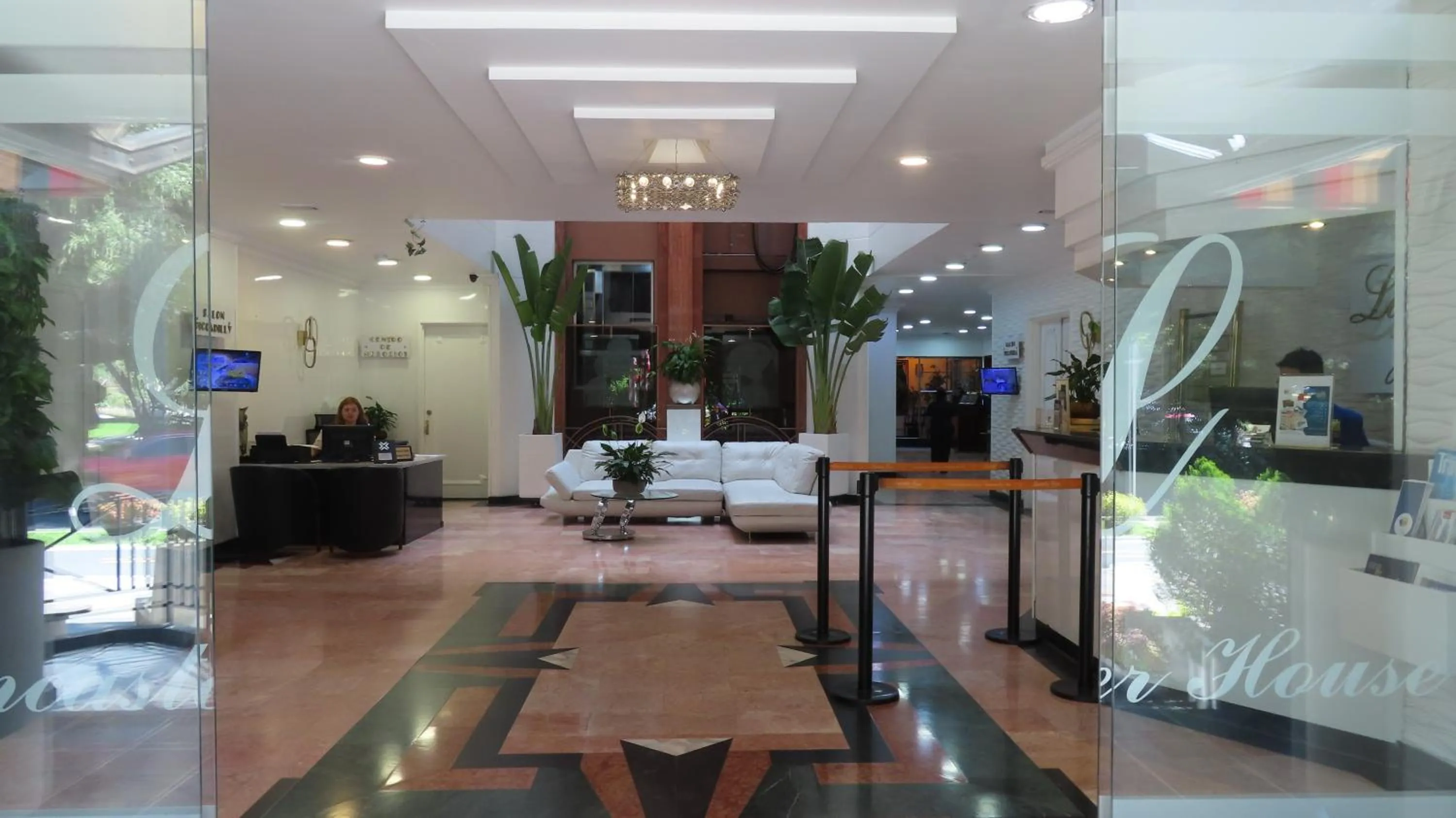 Lobby or reception in Lancaster House