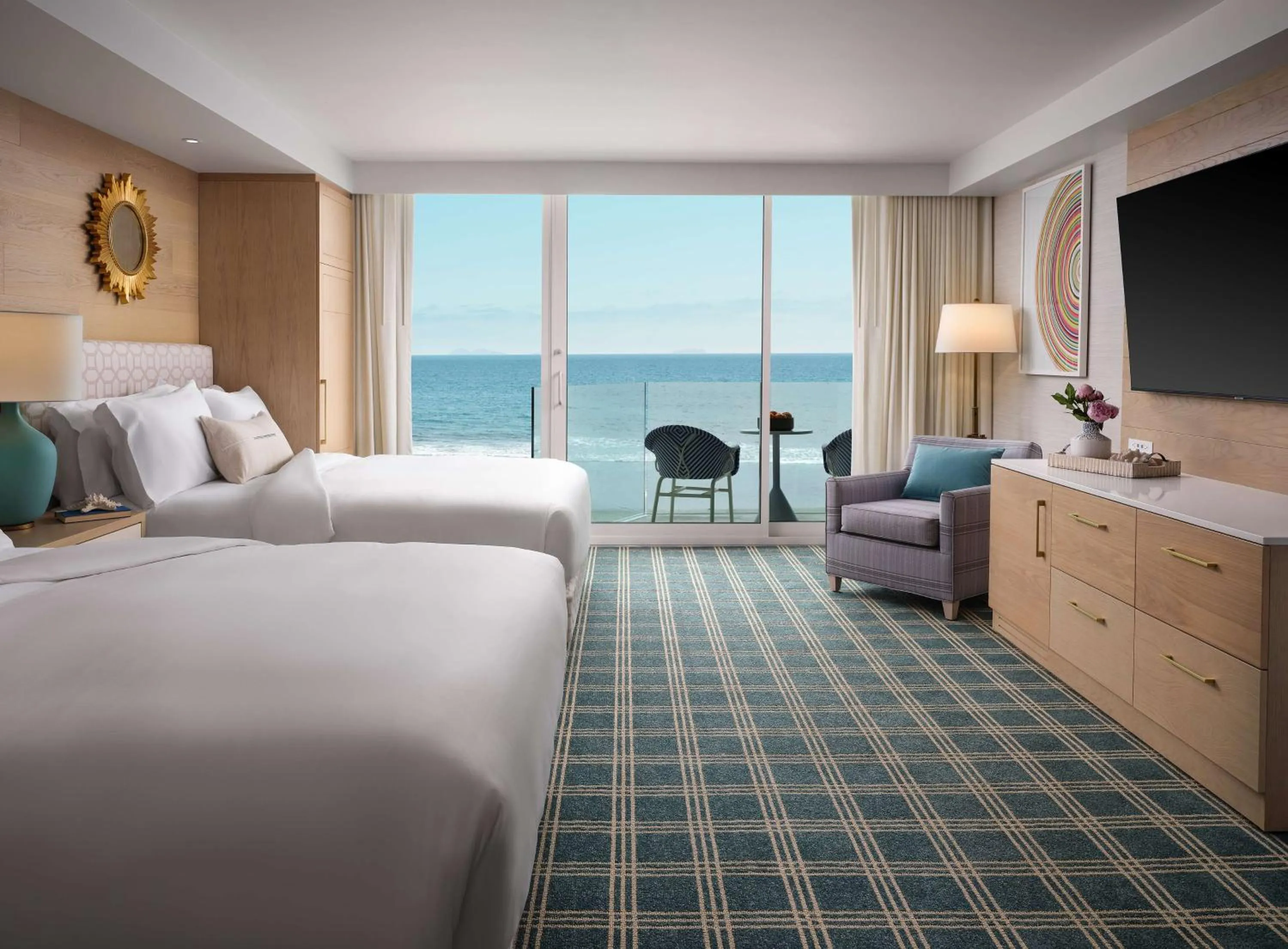 Bed in Hotel del Coronado, Curio Collection by Hilton