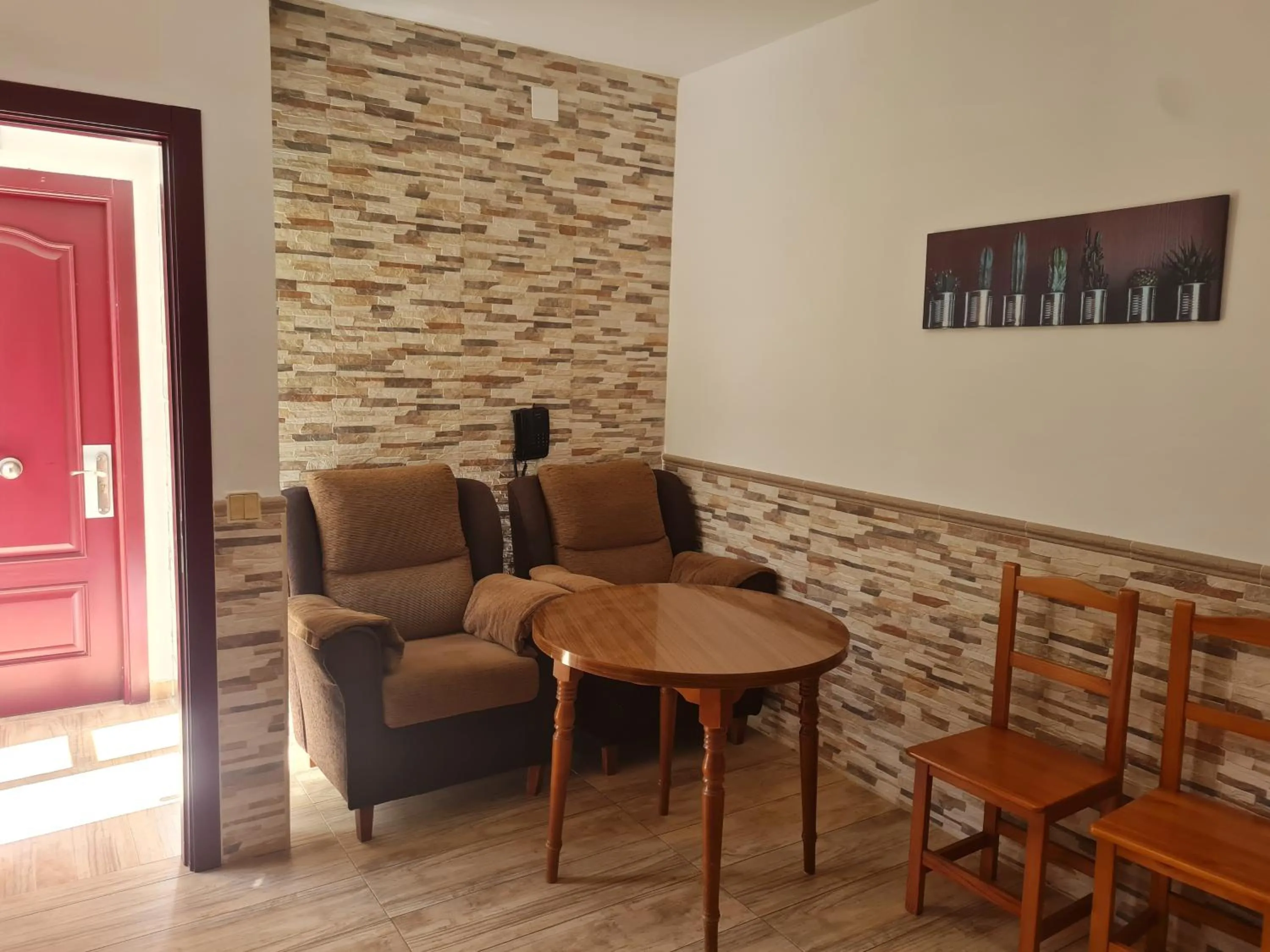 Living room in Hotel Balneario Fuentes del Trampal