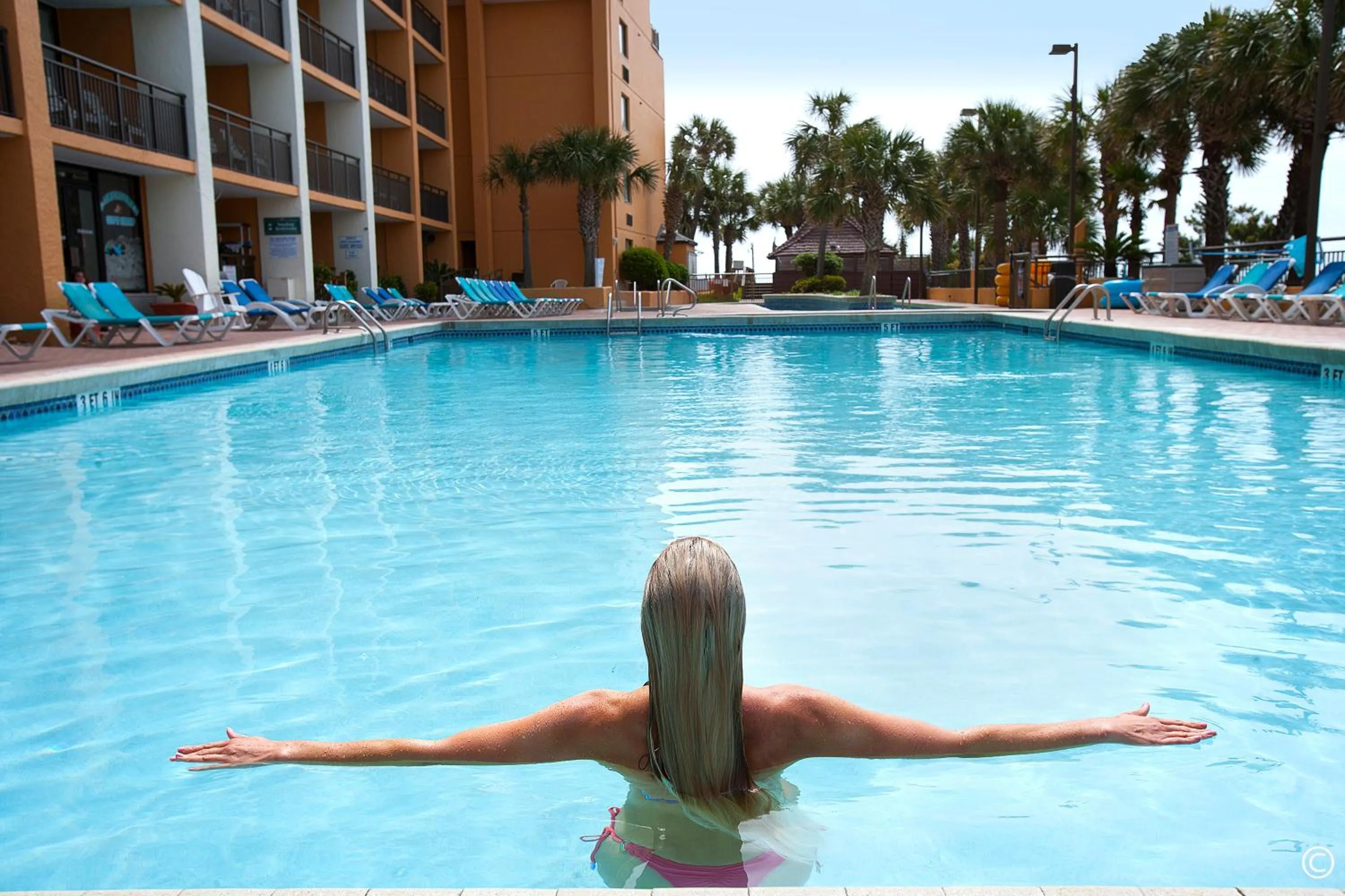 People in Caravelle Resort