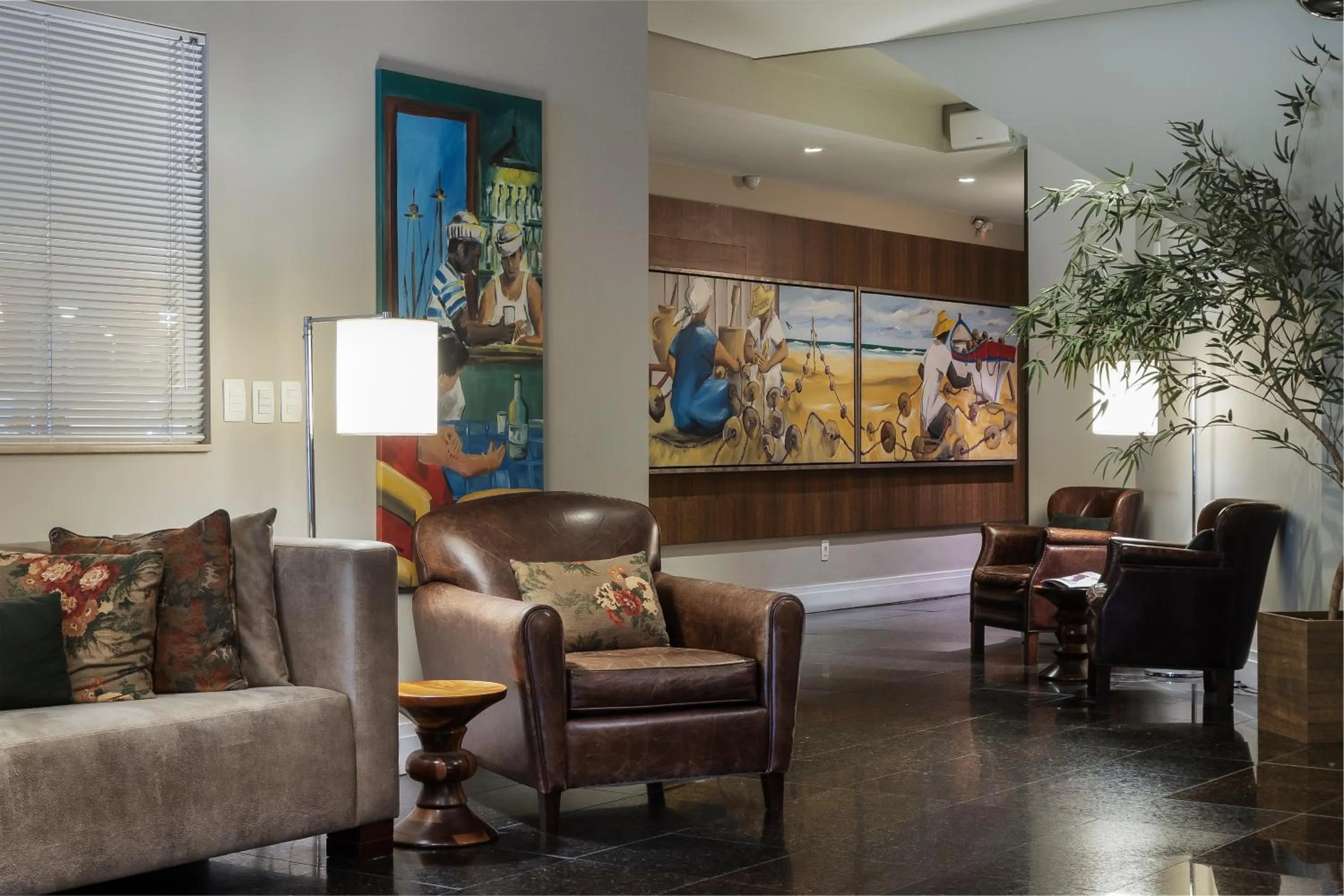 Lobby or reception in Porto da Ilha Hotel