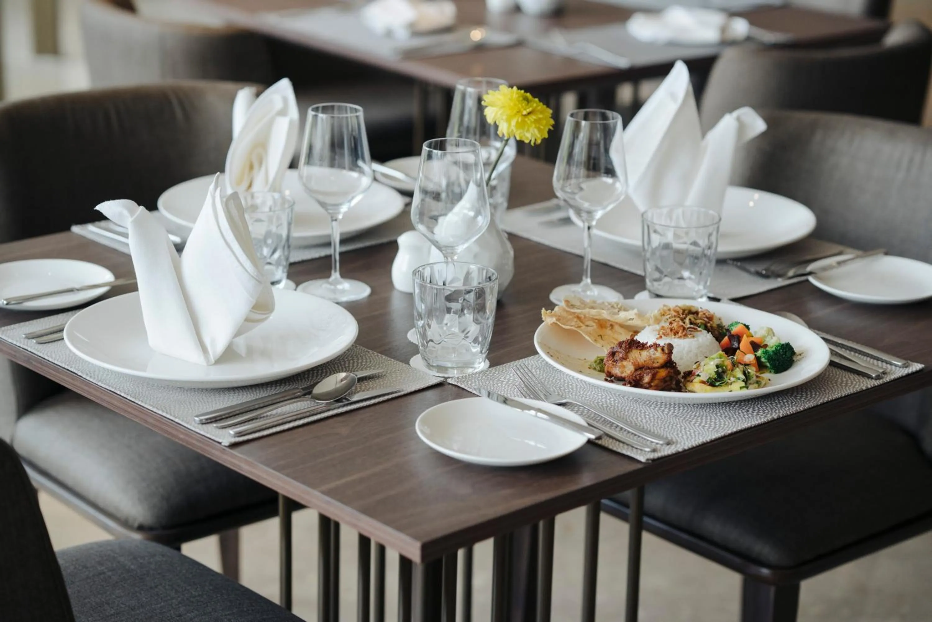 Meals in GRAMM HOTEL by Ambarrukmo Yogyakarta