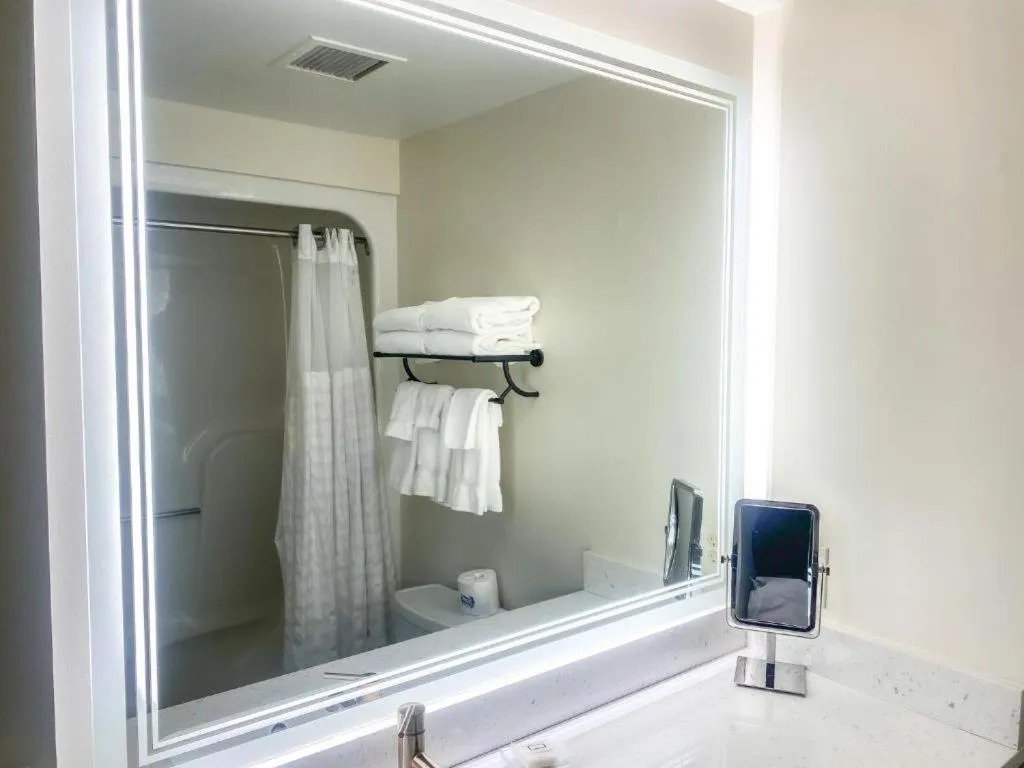 Bathroom in Hotel 1620 Plymouth Harbor