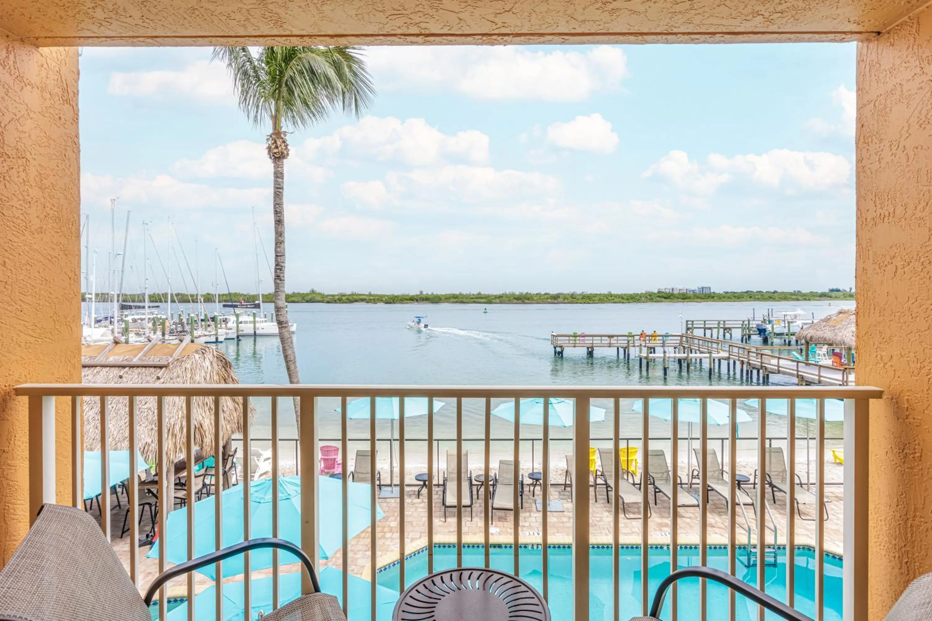 Balcony/Terrace in Hutchinson Island Hotel