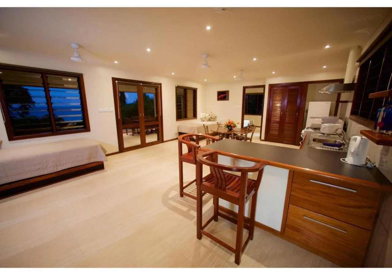 Bed in Volivoli Beach Resort