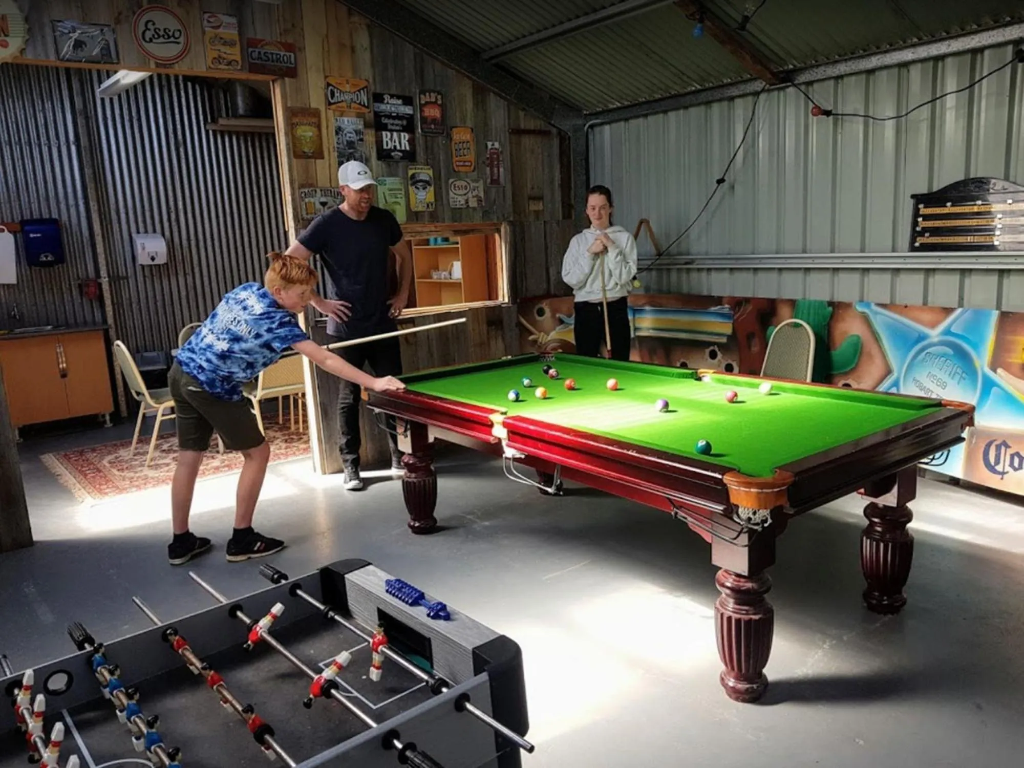 Billiard in Strahan Retreat Holiday Park