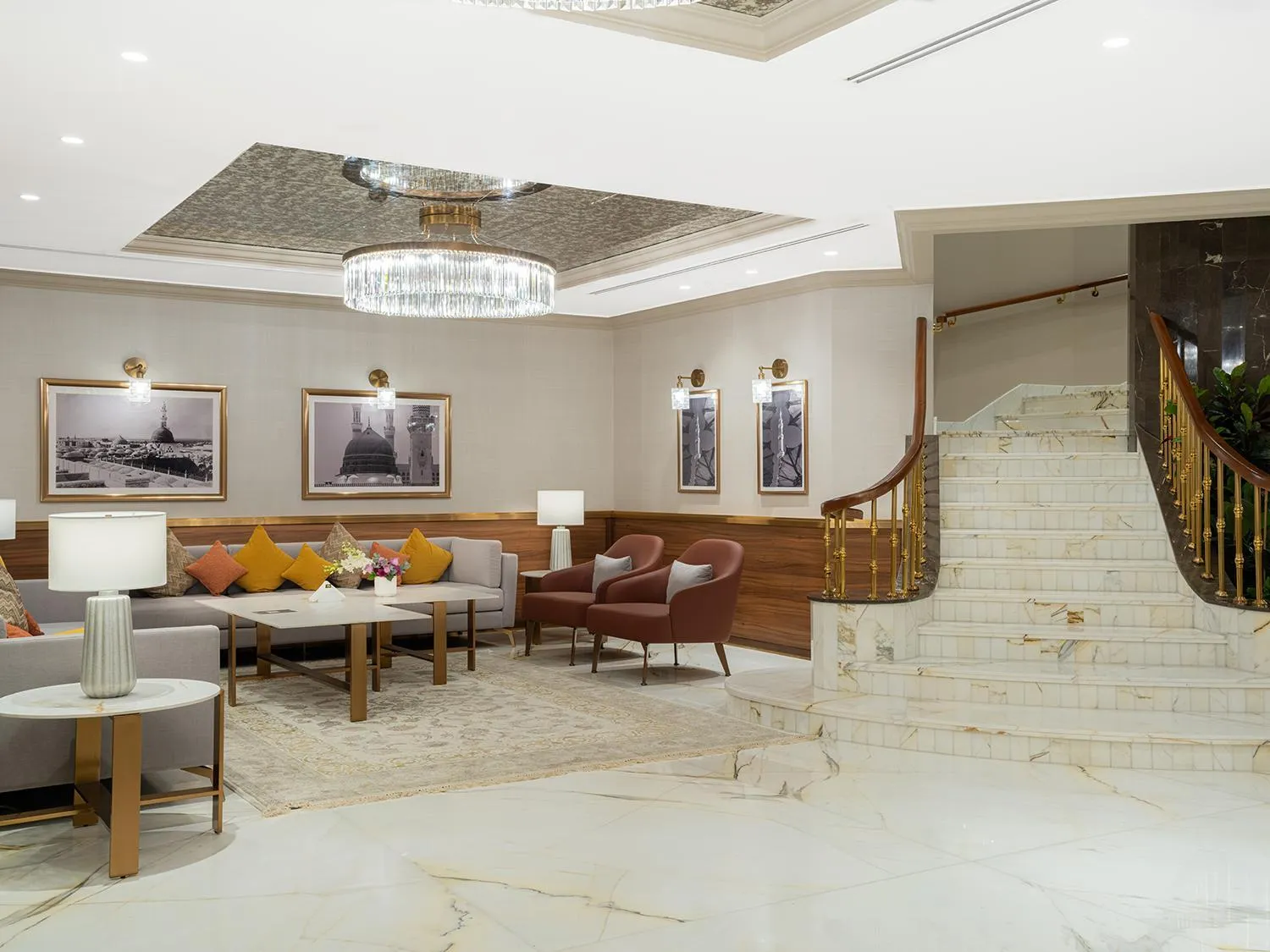 Lobby or reception in Elaf Taiba Hotel