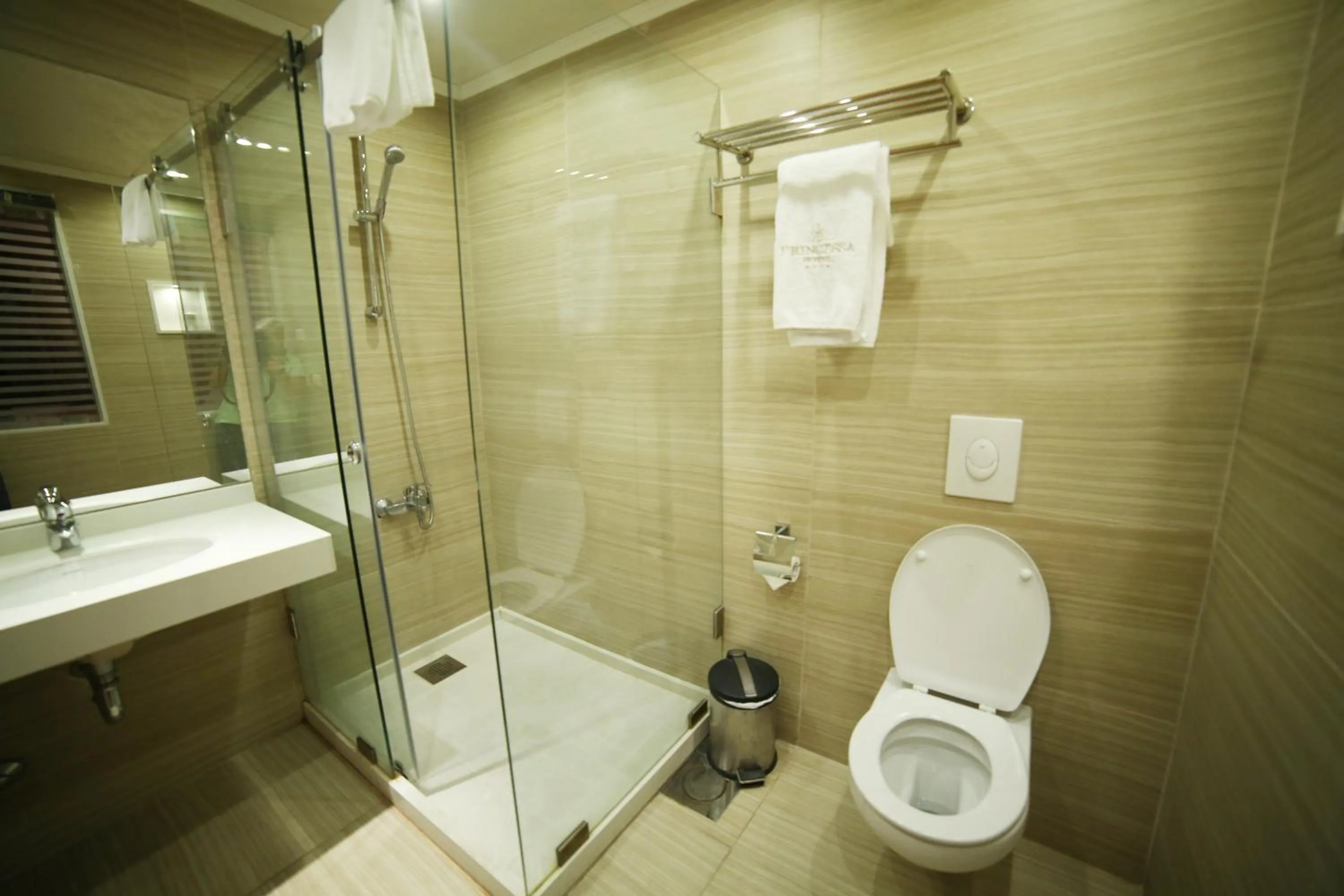 Shower in Princessa Hotel