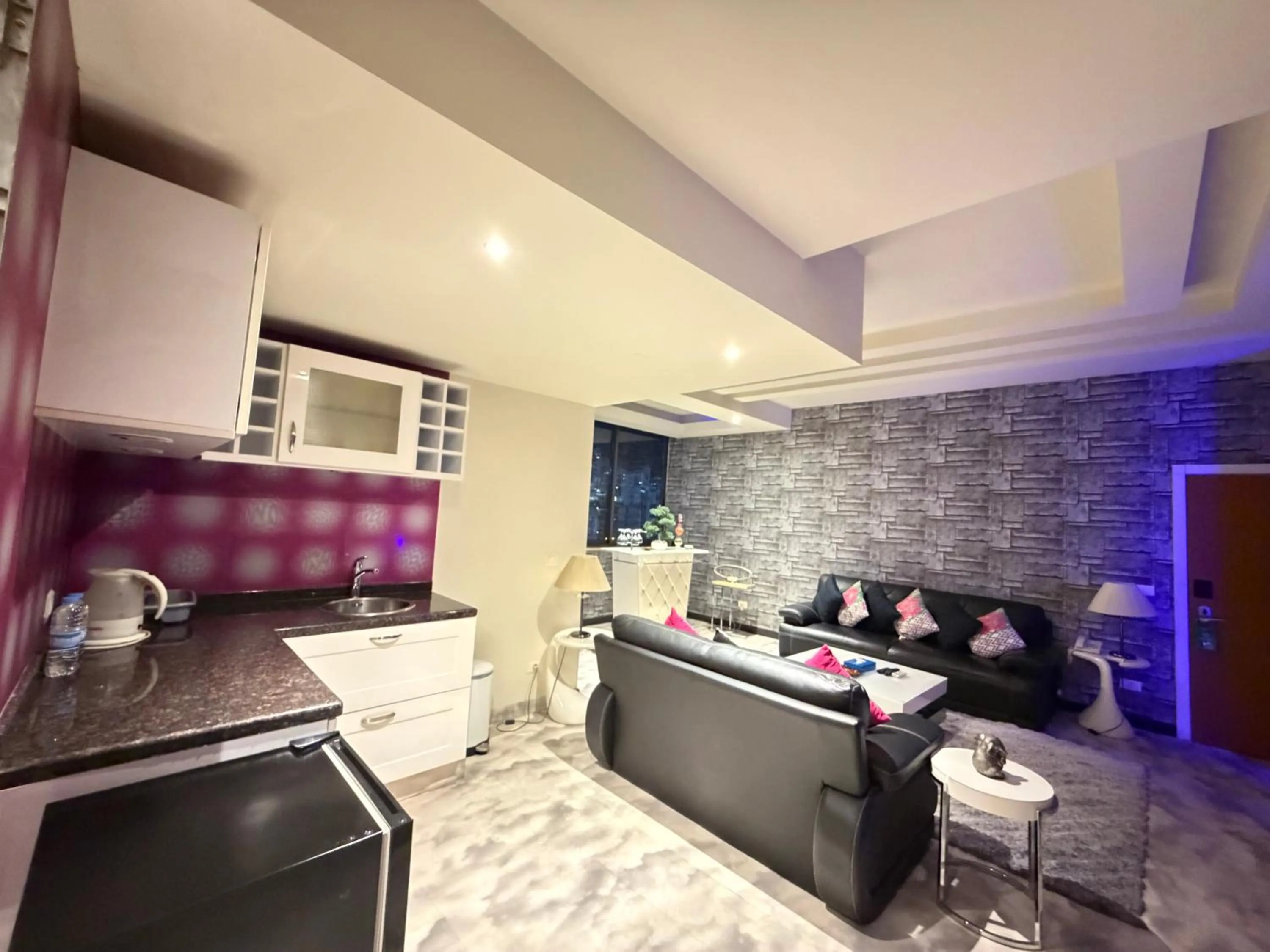 Kitchen or kitchenette in Princessa Hotel