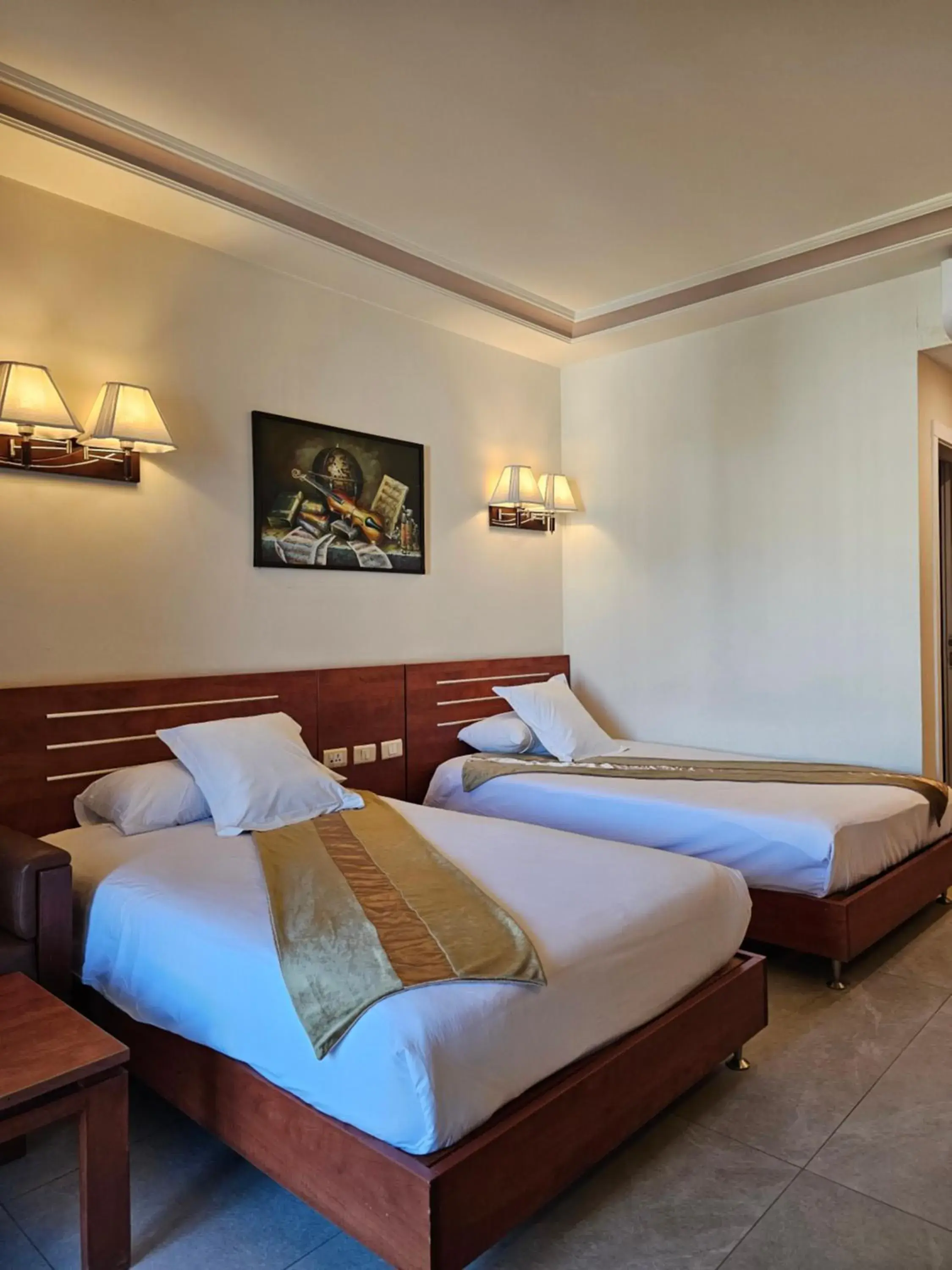 Superior Twin Room with Partial Sea View in Princessa Hotel Superior Twin Room with Partial Sea View in Princessa Hotel