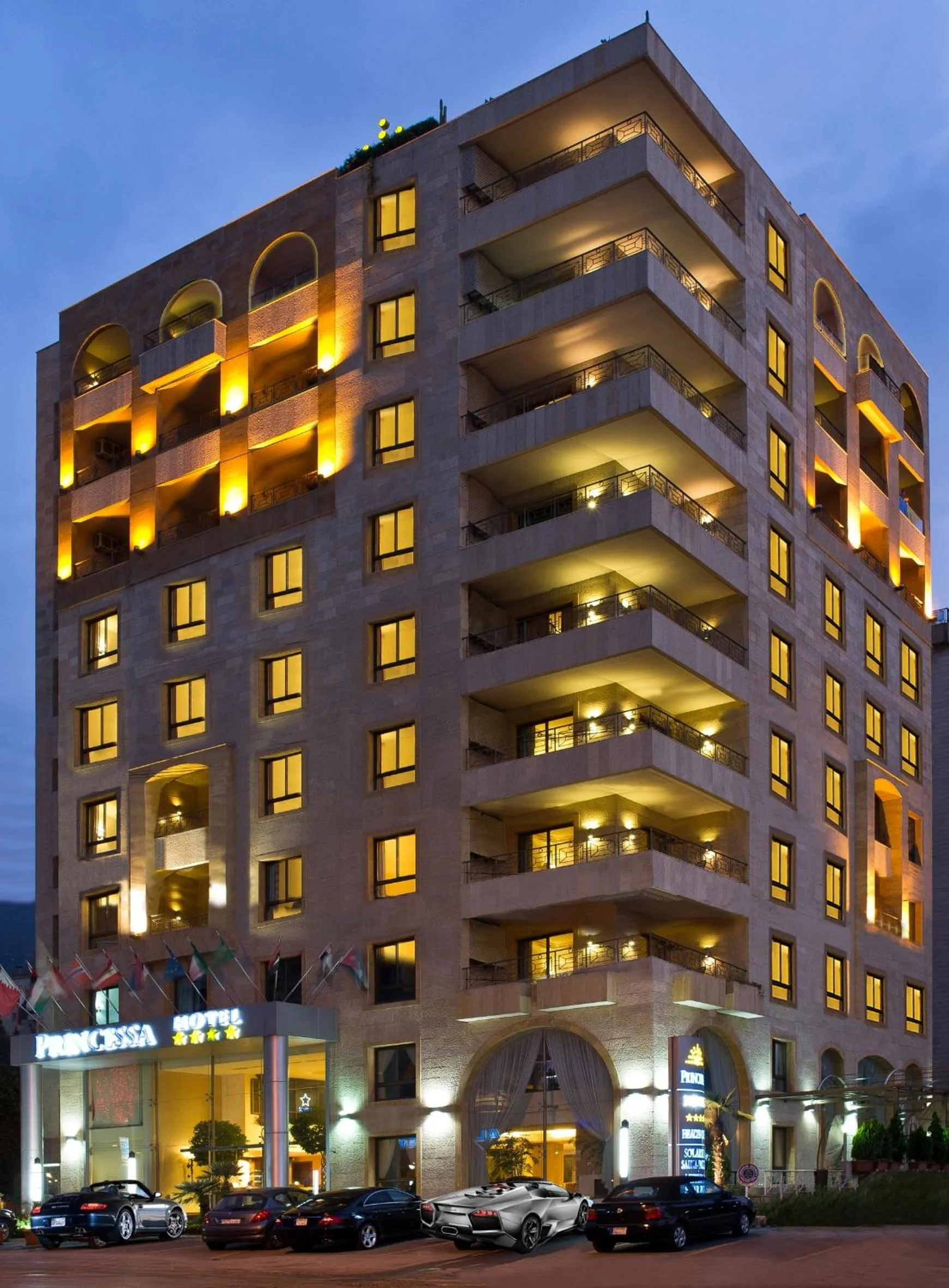 Property building in Princessa Hotel