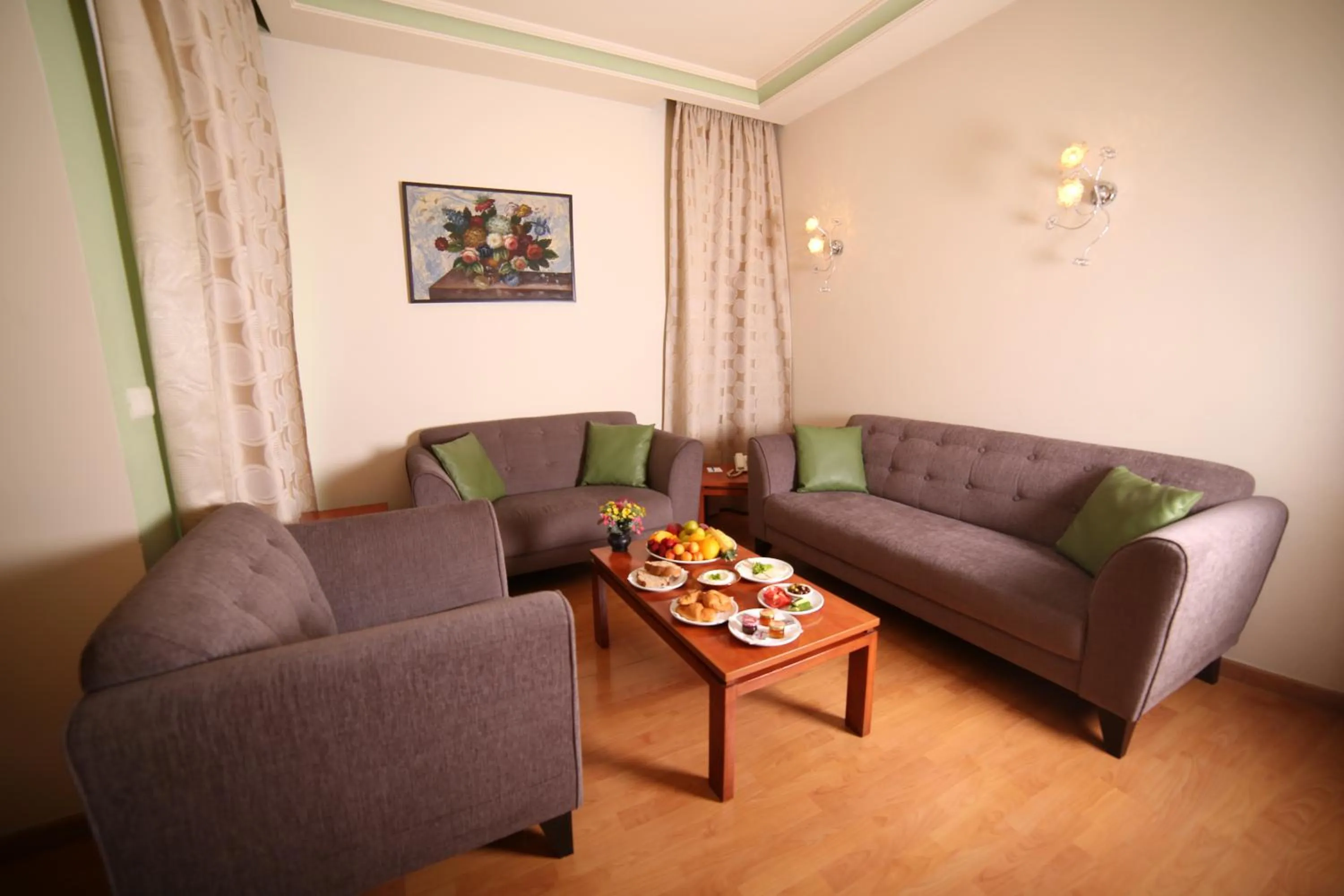 Living room in Princessa Hotel