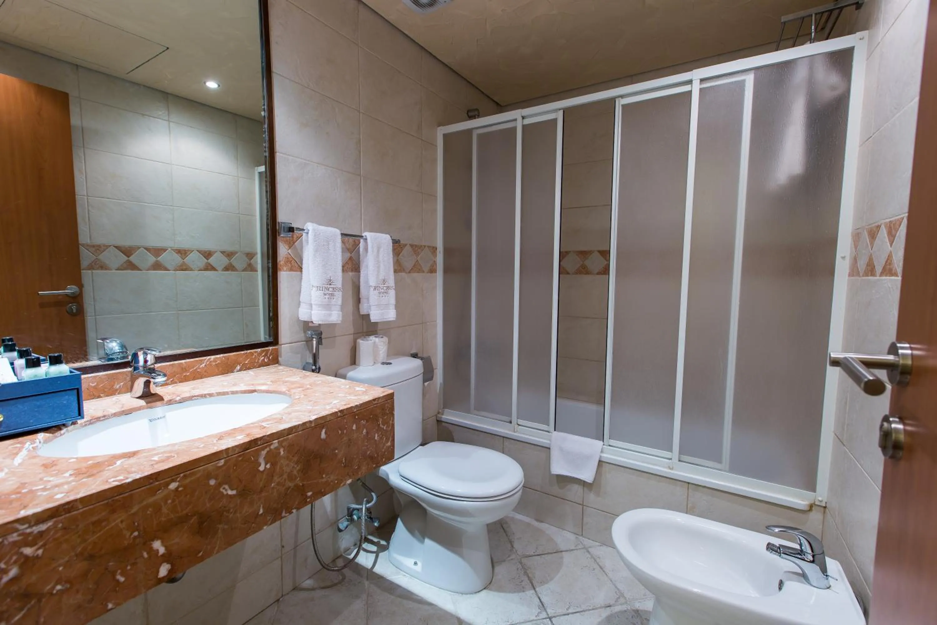 Bathroom in Princessa Hotel