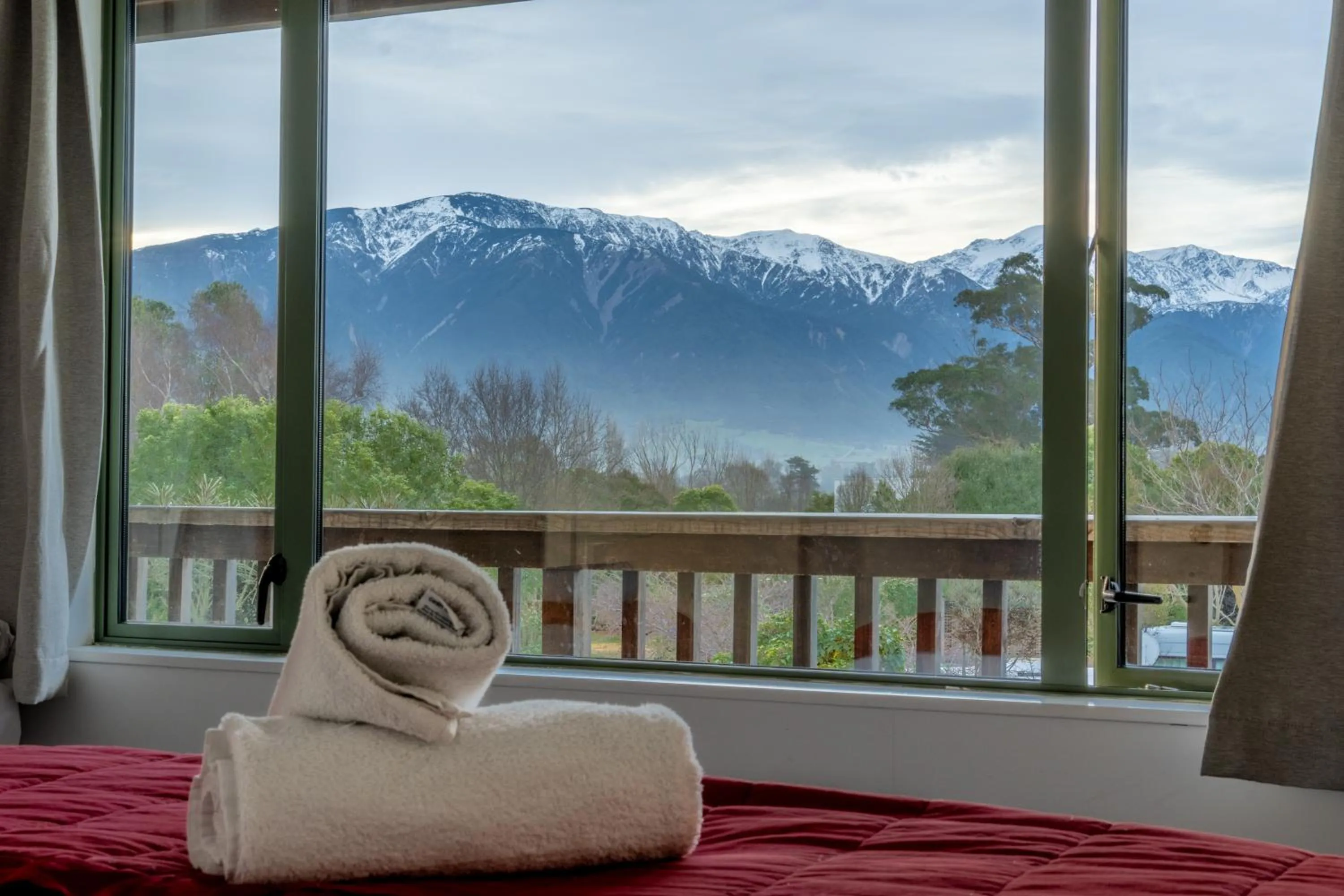 Balcony/Terrace in Alpine-Pacific Holiday Park