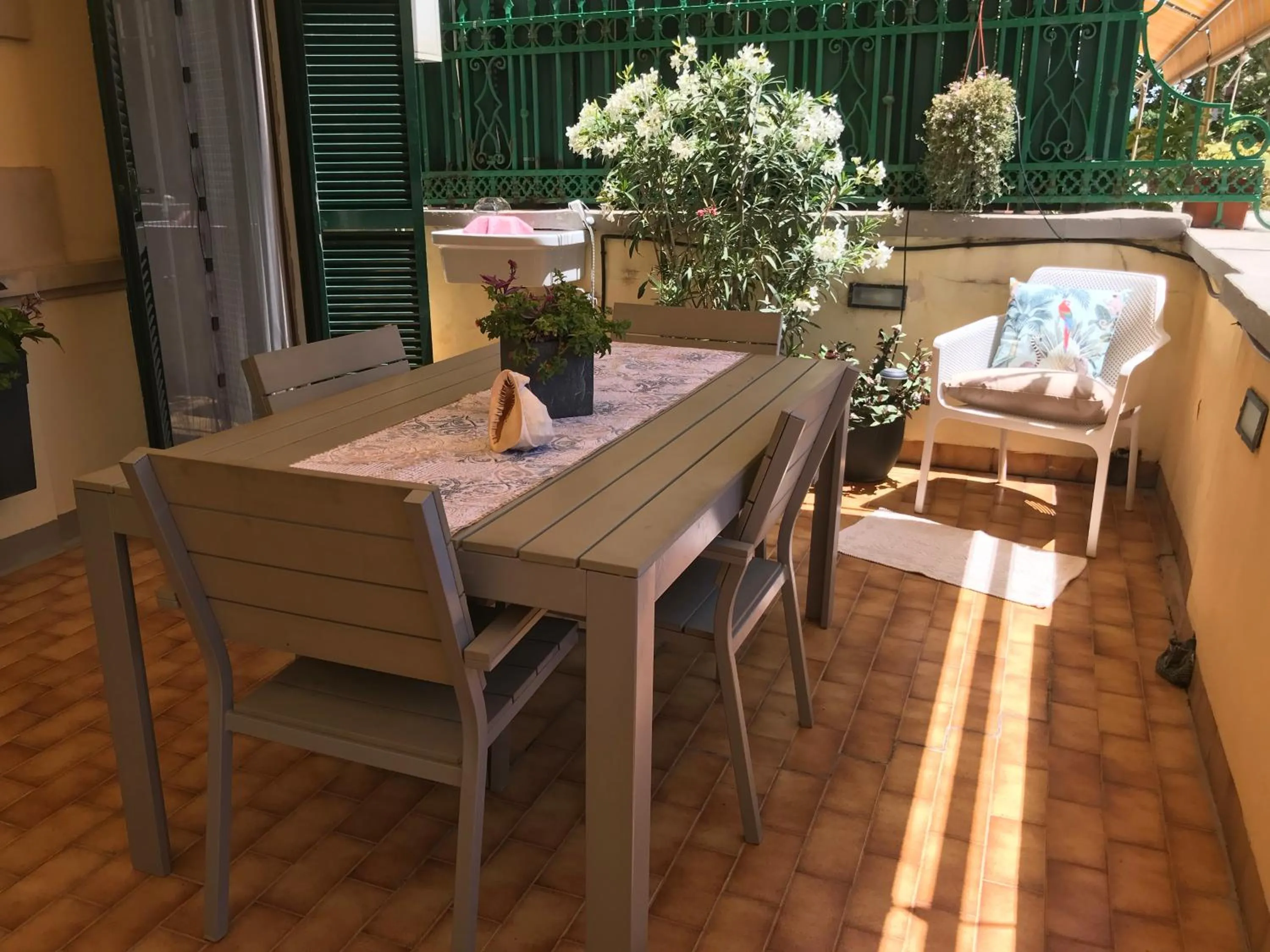 Balcony/Terrace in Appartamento Piazza Anco Marzio