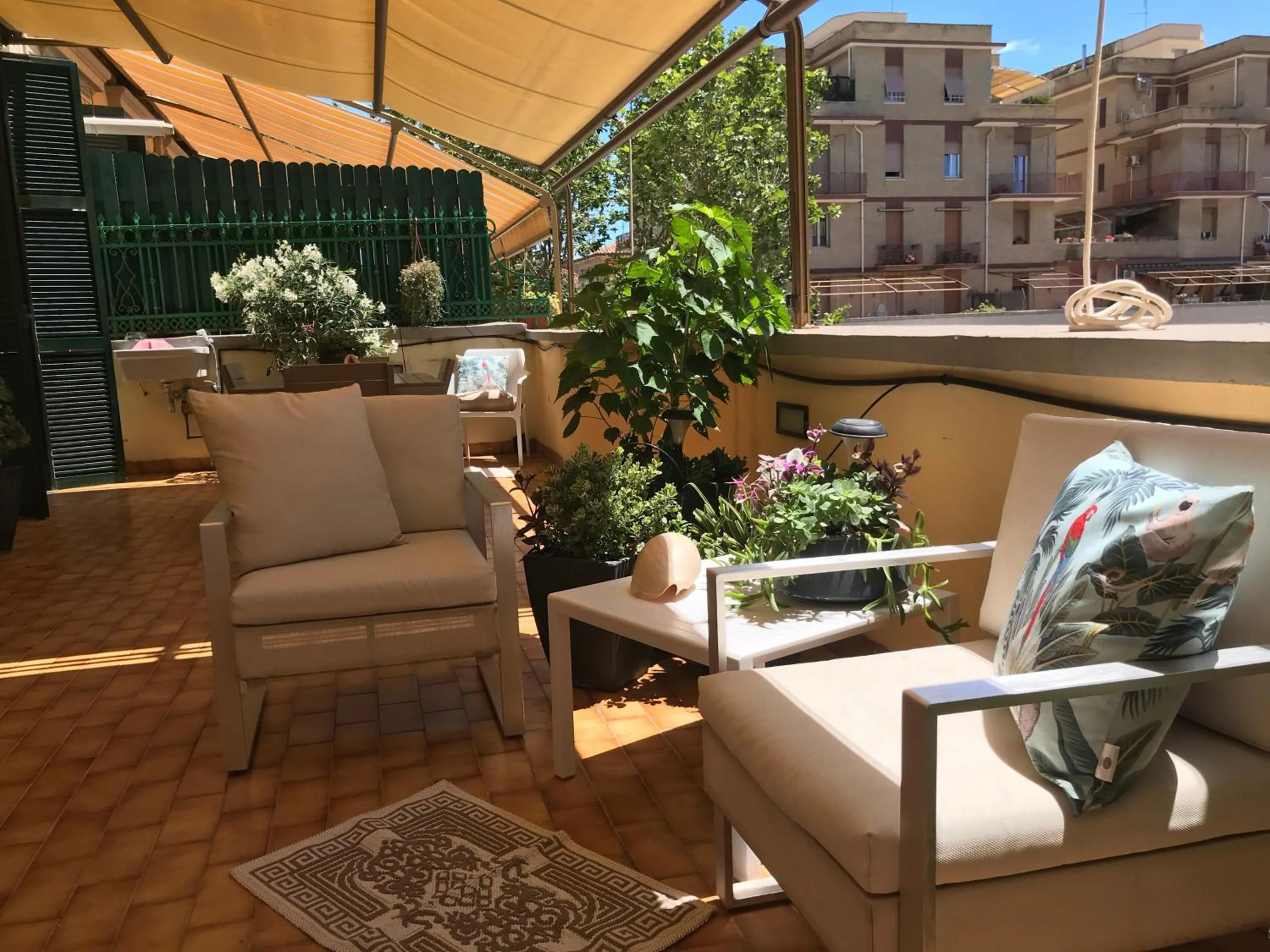 Balcony/Terrace in Appartamento Piazza Anco Marzio