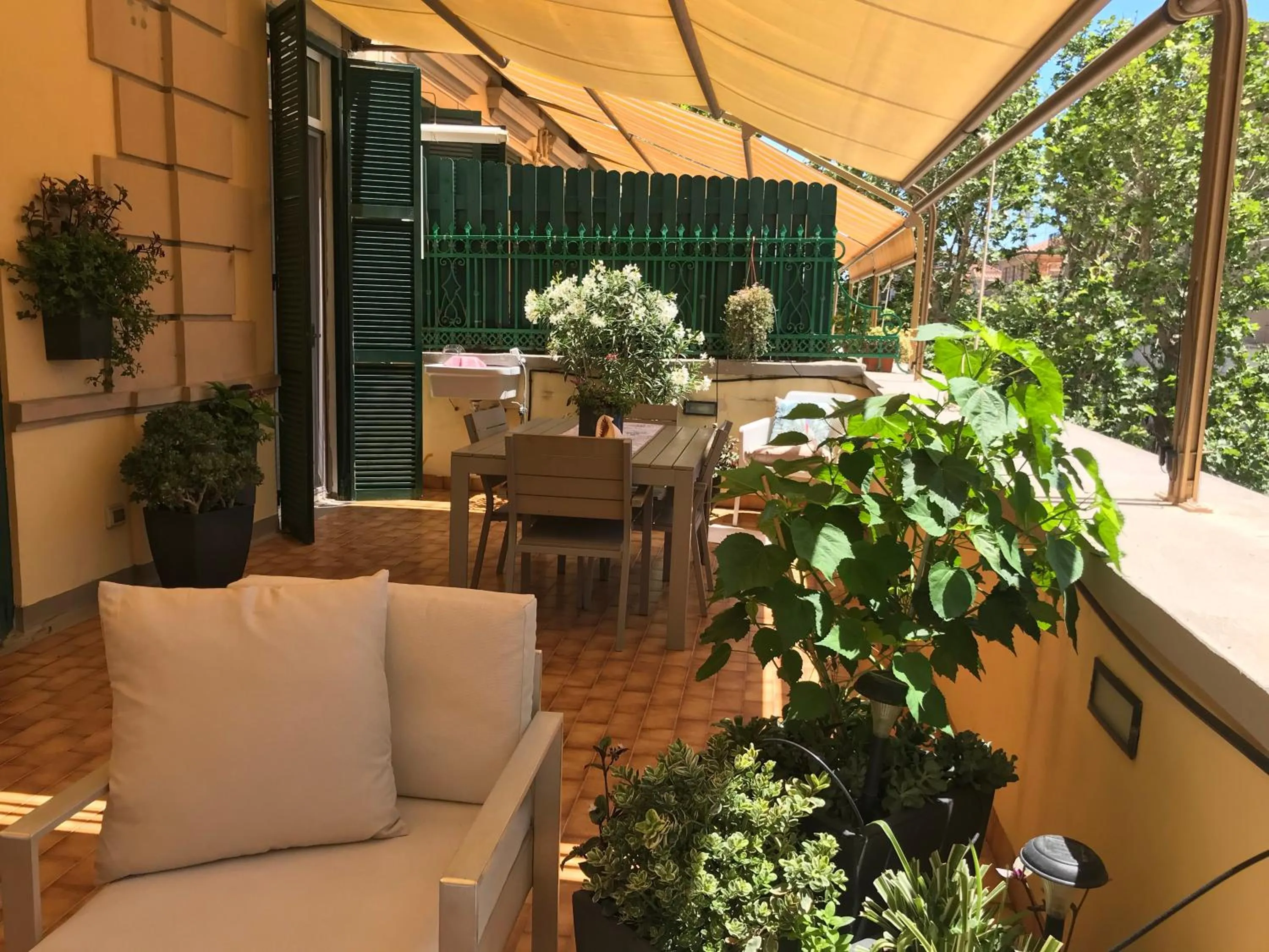 Balcony/Terrace in Appartamento Piazza Anco Marzio