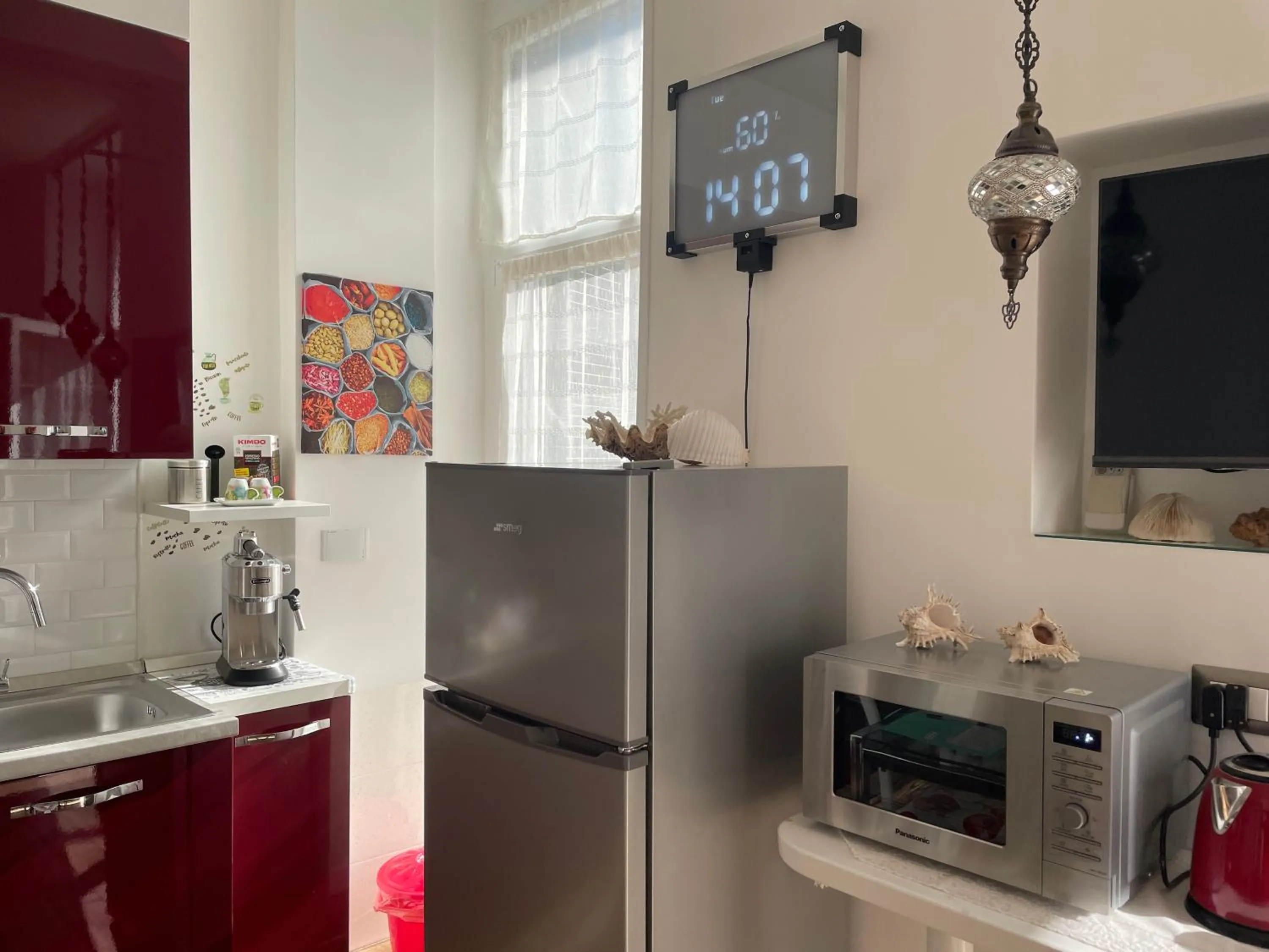 Kitchen or kitchenette in Appartamento Piazza Anco Marzio