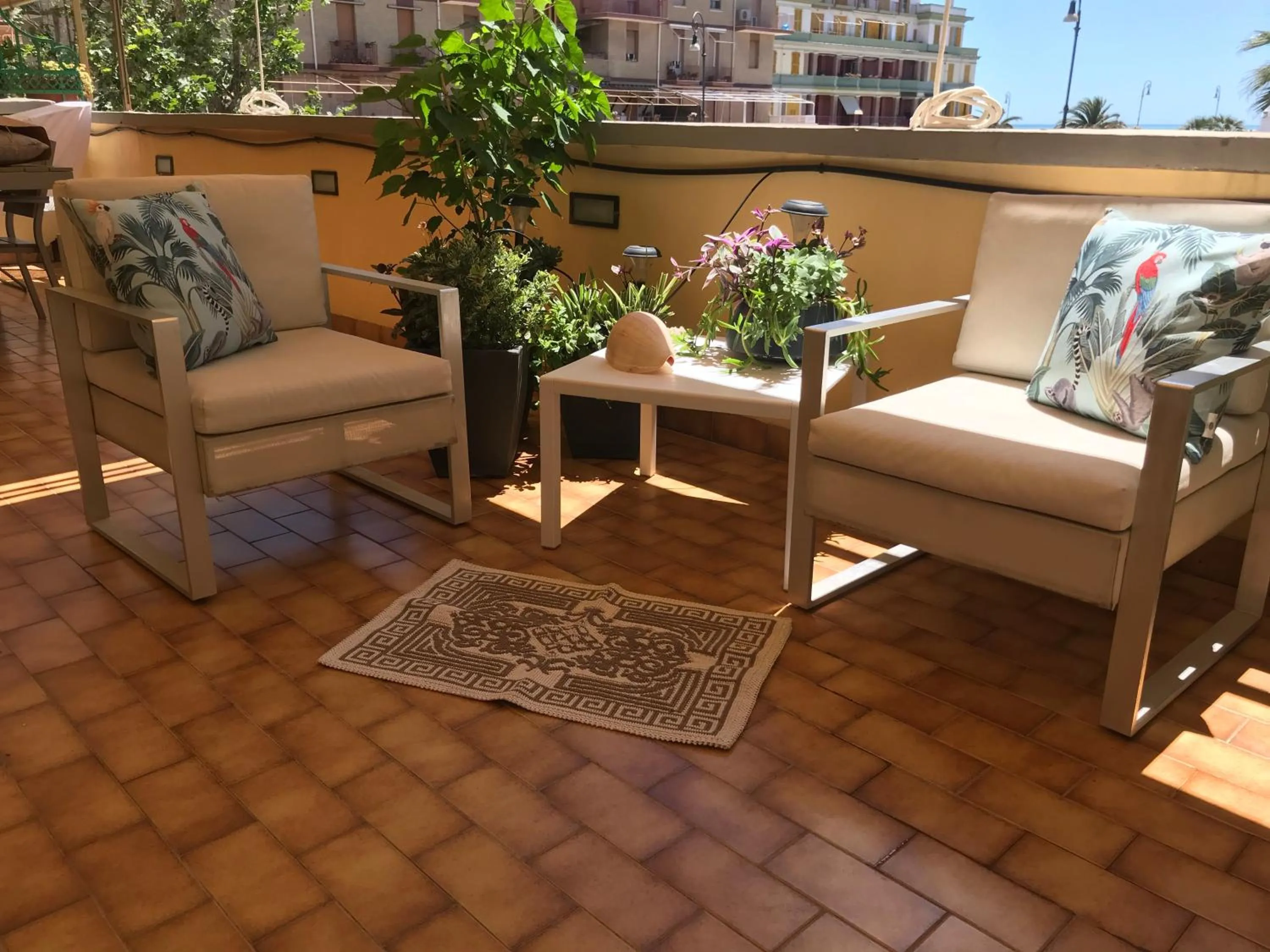 Balcony/Terrace in Appartamento Piazza Anco Marzio