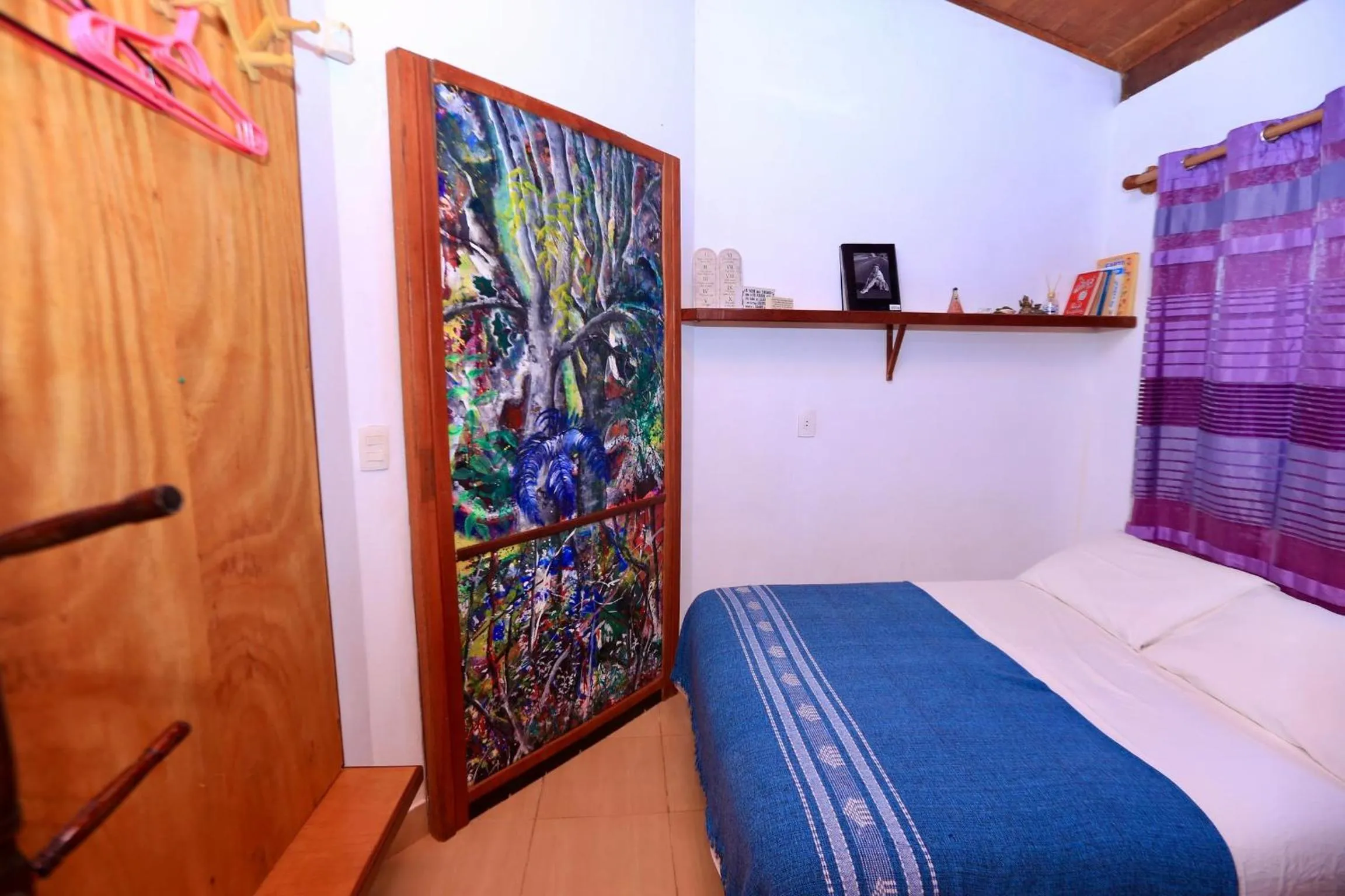 Bedroom, Bed in Recanto dos Pássaros Zen Apartamentos em meio de Natureza