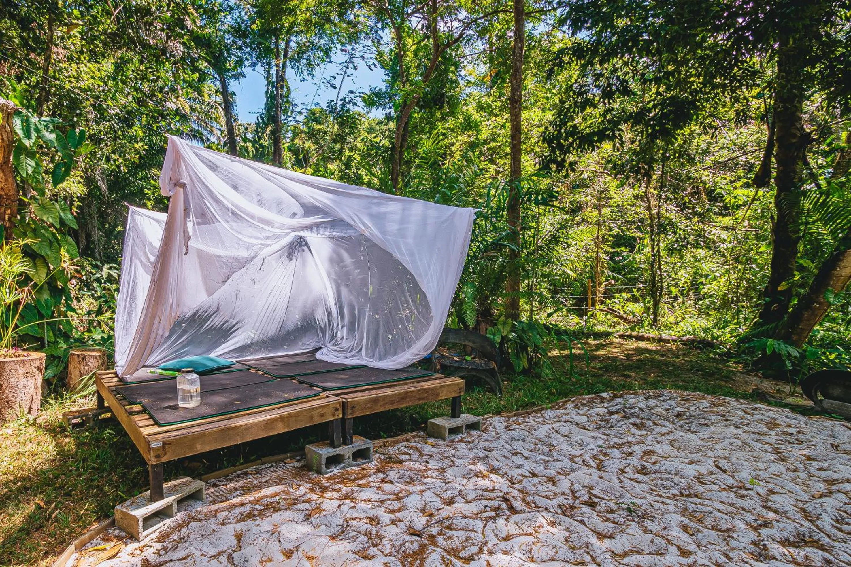 Garden in Recanto dos Pássaros Zen Apartamentos em meio de Natureza
