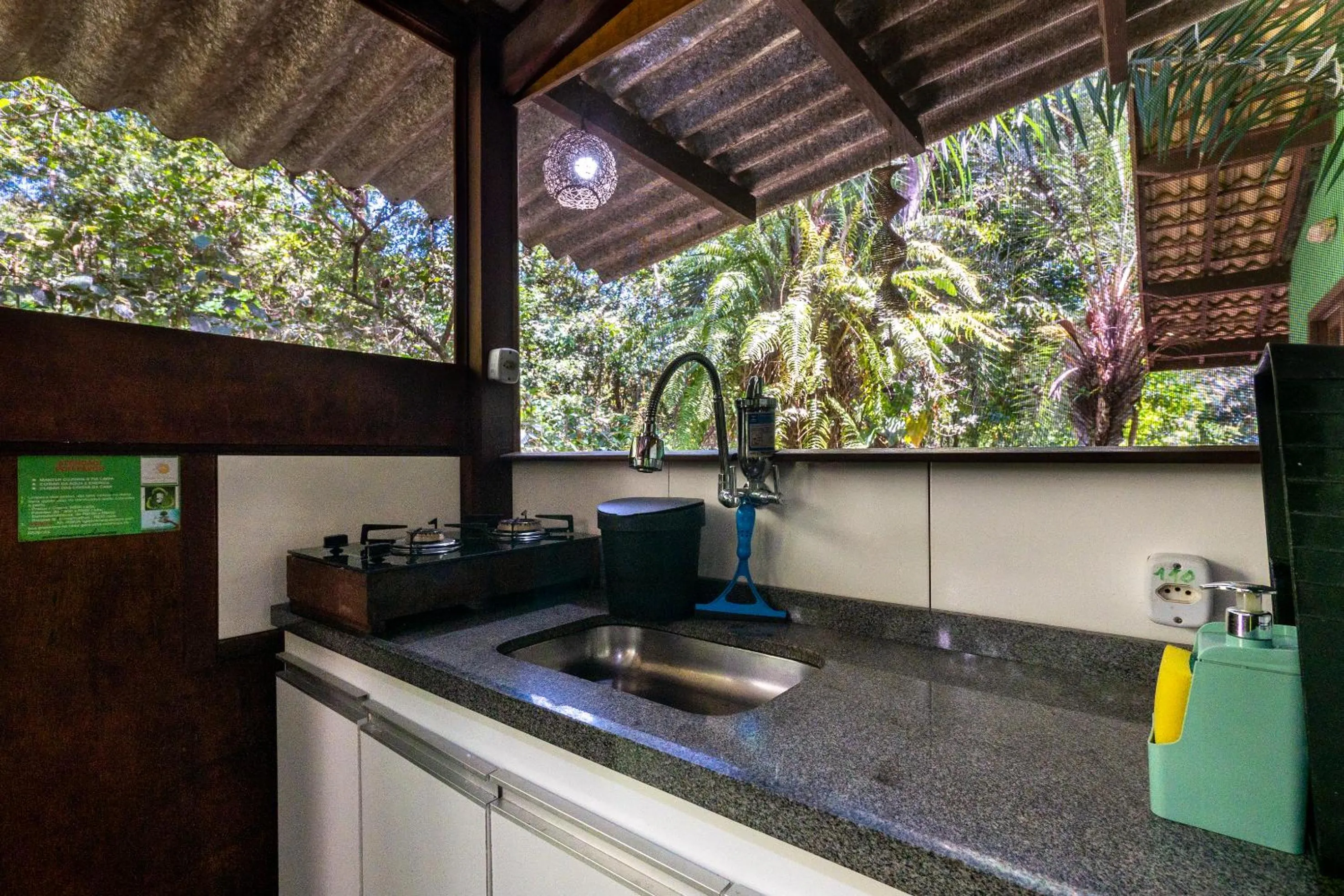 Natural landscape in Recanto dos Pássaros Zen Apartamentos em meio de Natureza