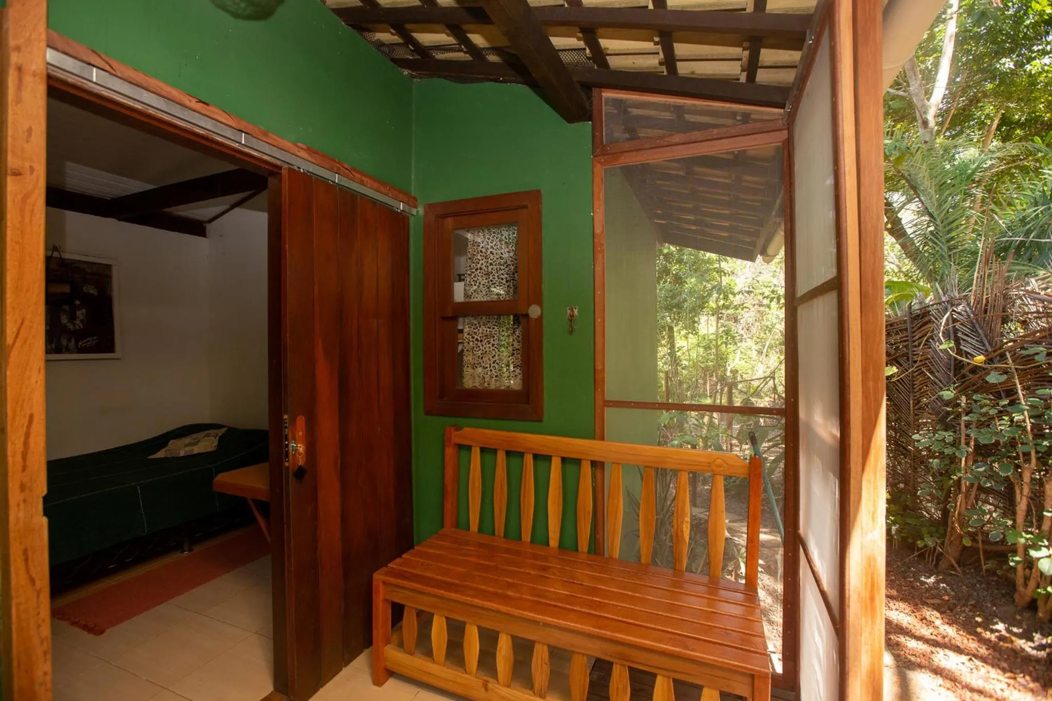 Balcony/Terrace in Recanto dos Pássaros Zen Apartamentos em meio de Natureza