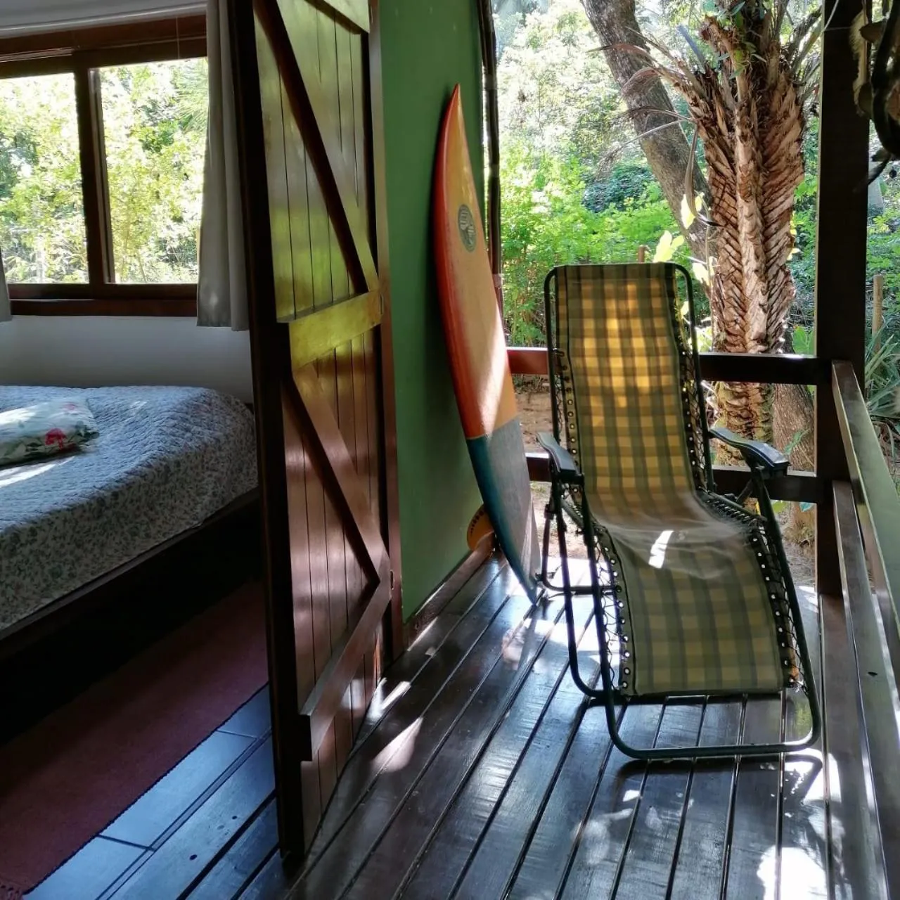 Balcony/Terrace in Recanto dos Pássaros Zen Apartamentos em meio de Natureza