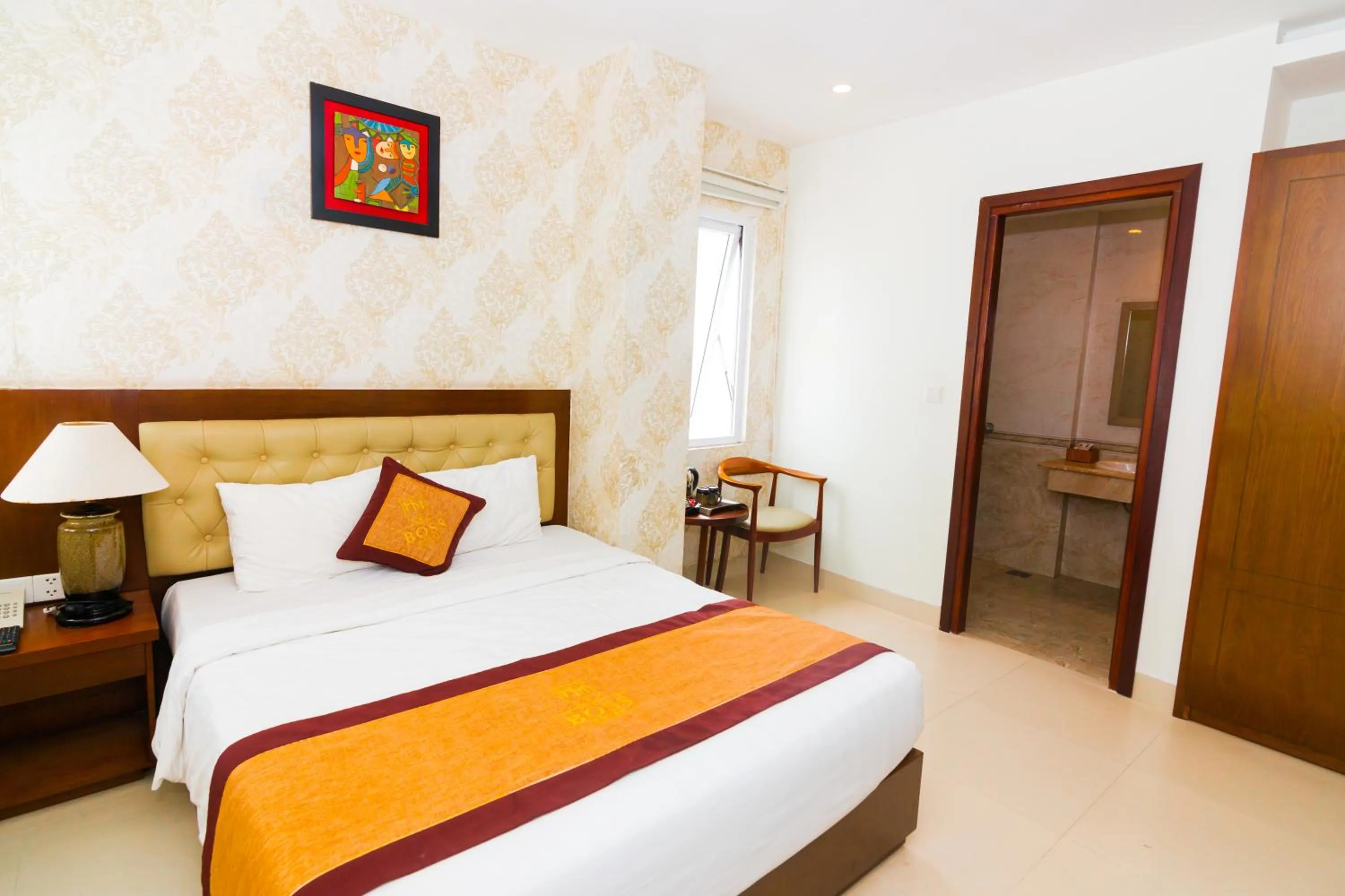 Bedroom, Bed in Boss Hotel