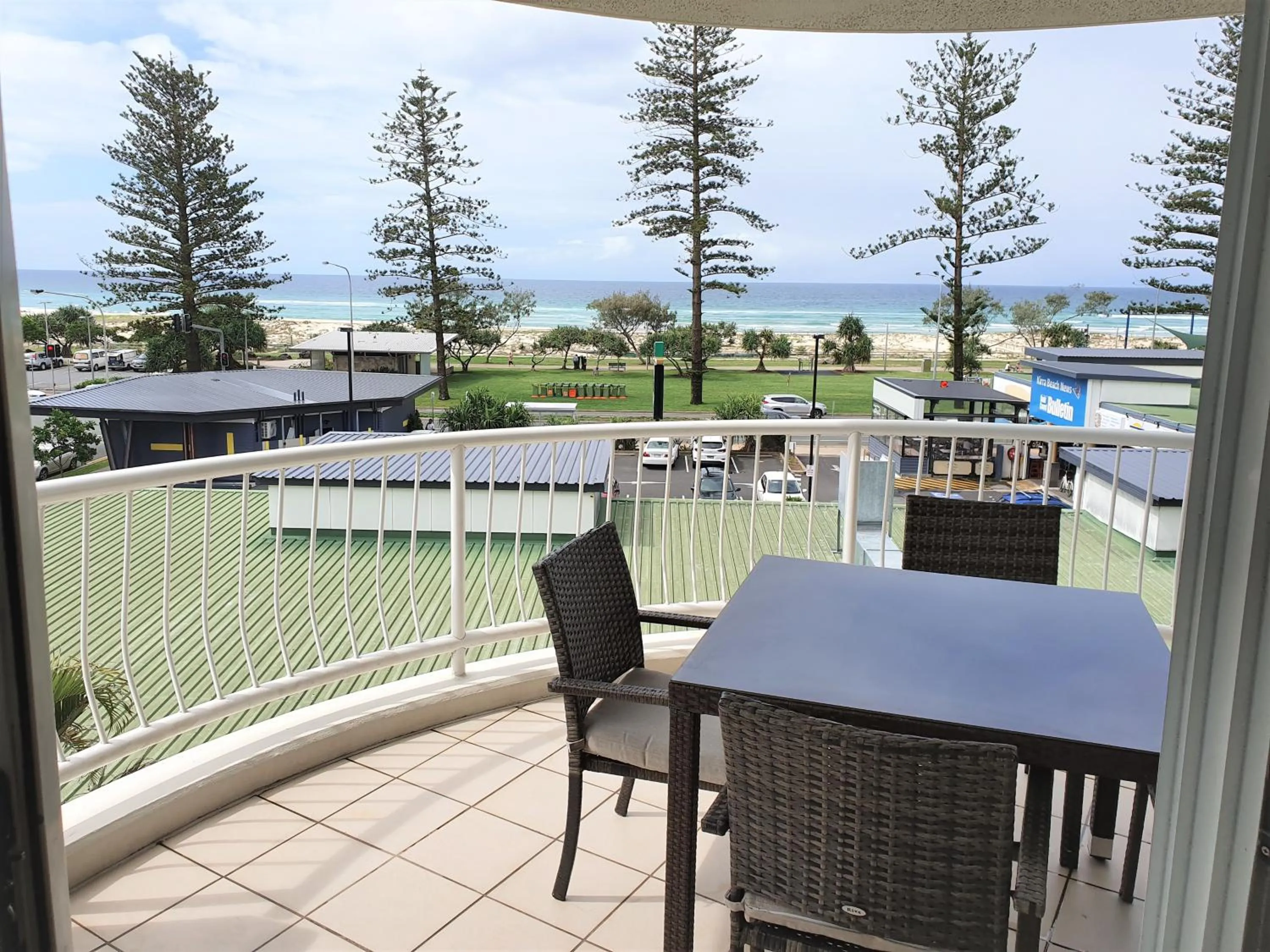 Patio in Kirra Beach Apartments