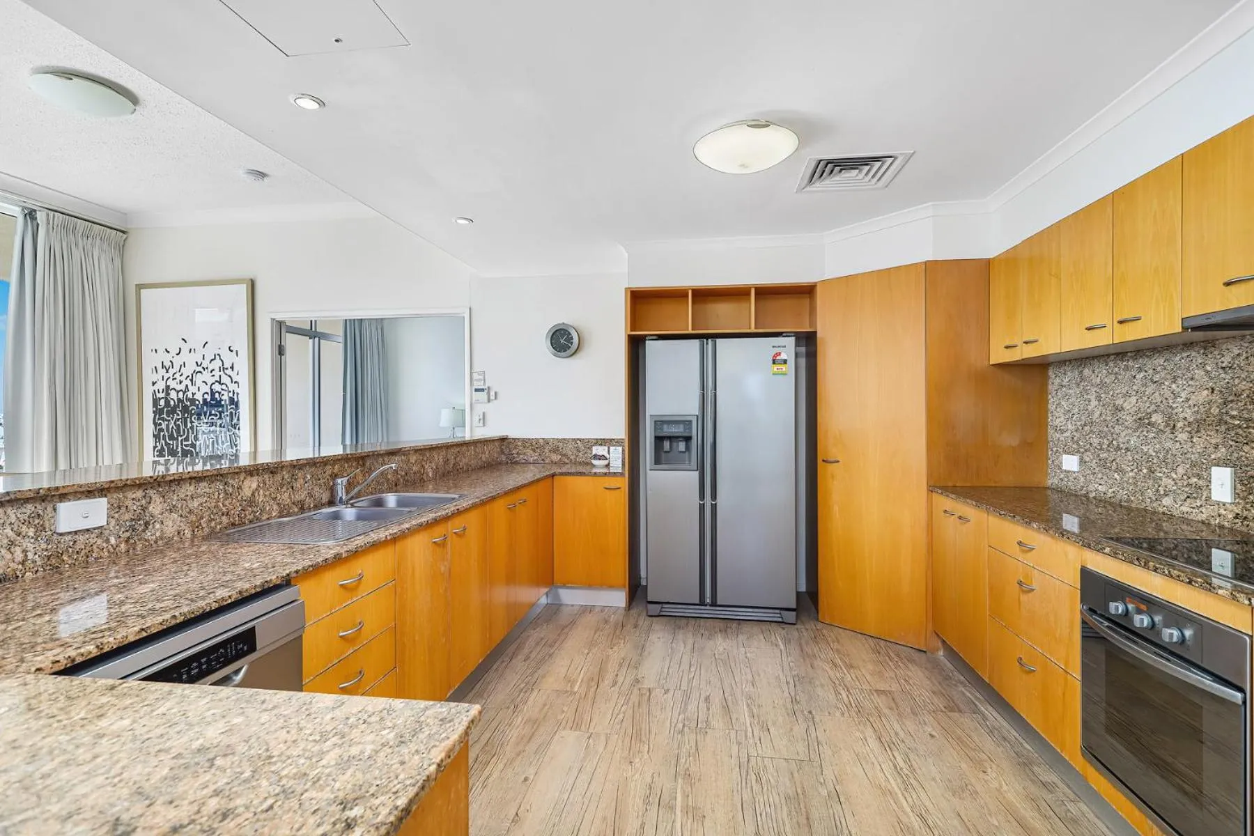kitchen in Kirra Beach Apartments