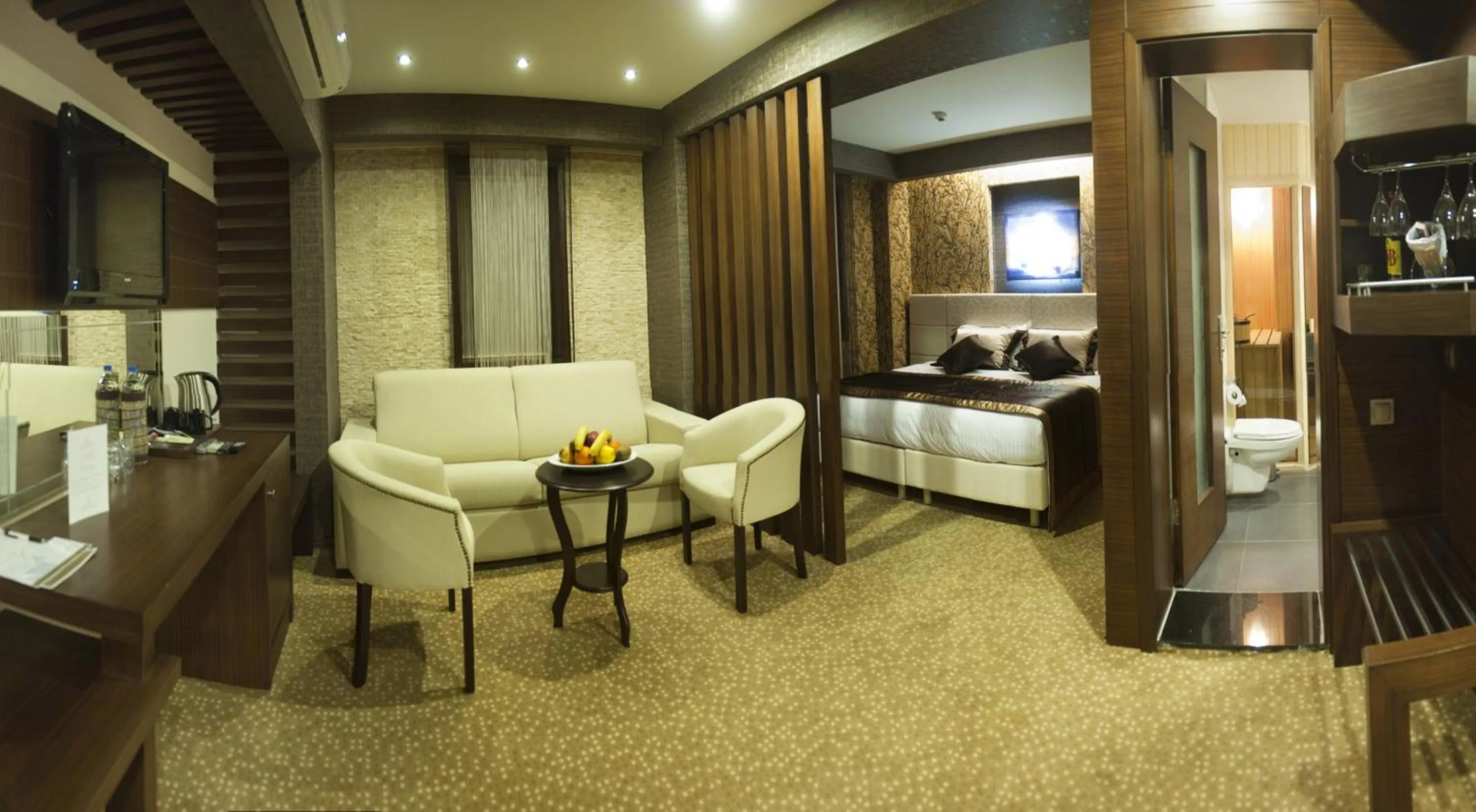 Living room, Bed in Marlight Boutique Hotel