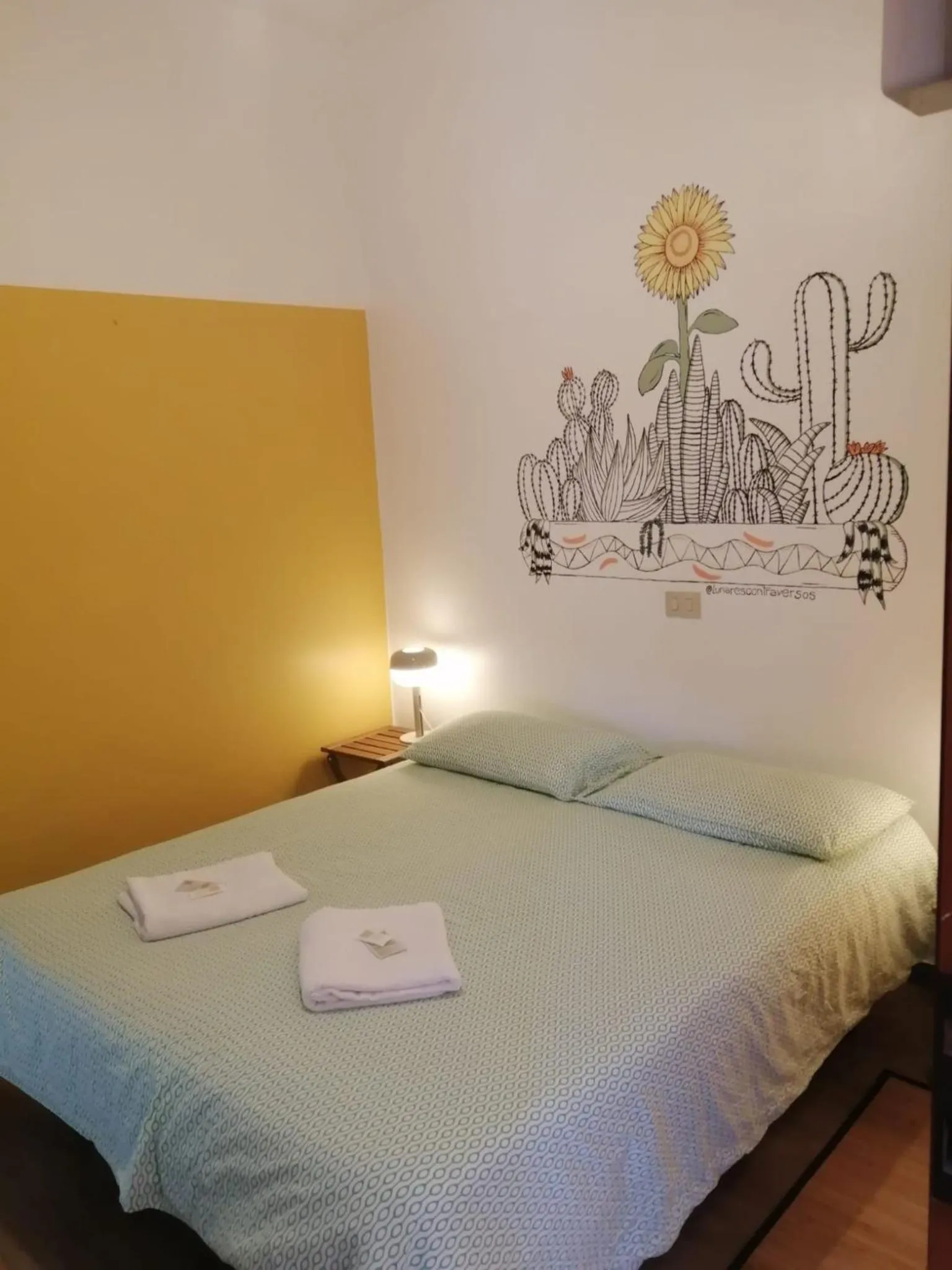 Bedroom, Bed in Sunflower City Student Hostel & Bar