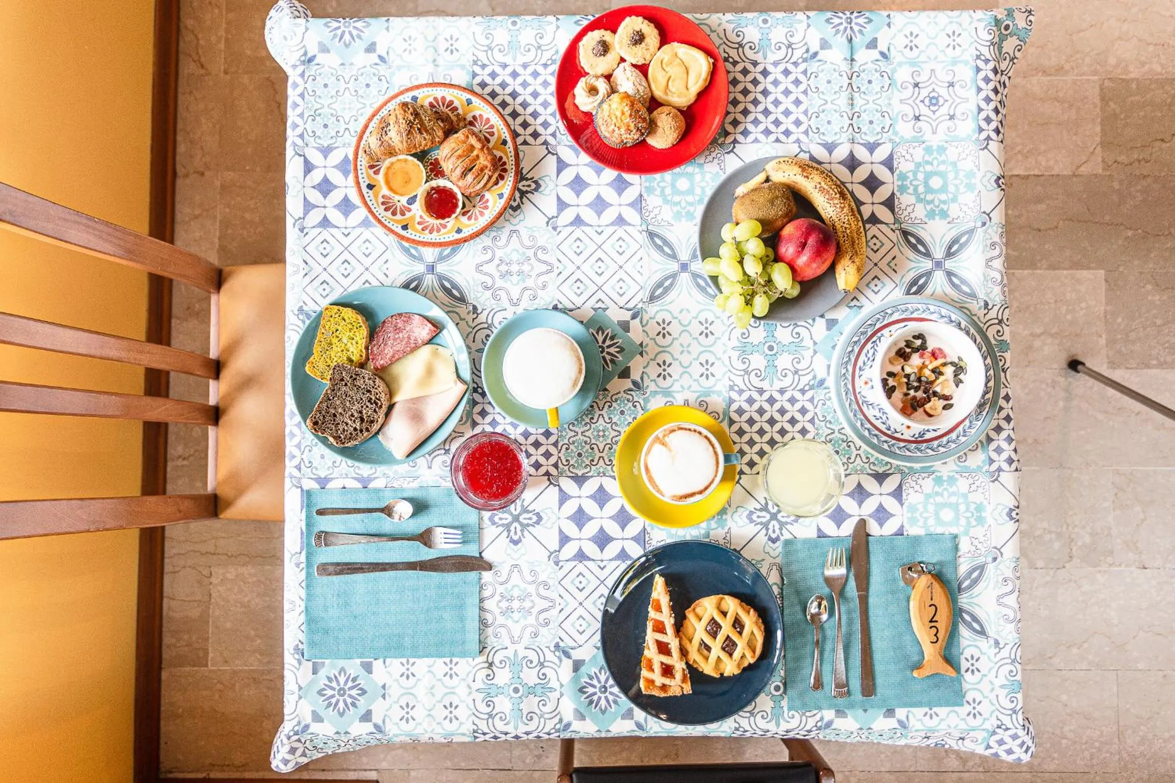 Restaurant/places to eat in Hotel Kiss