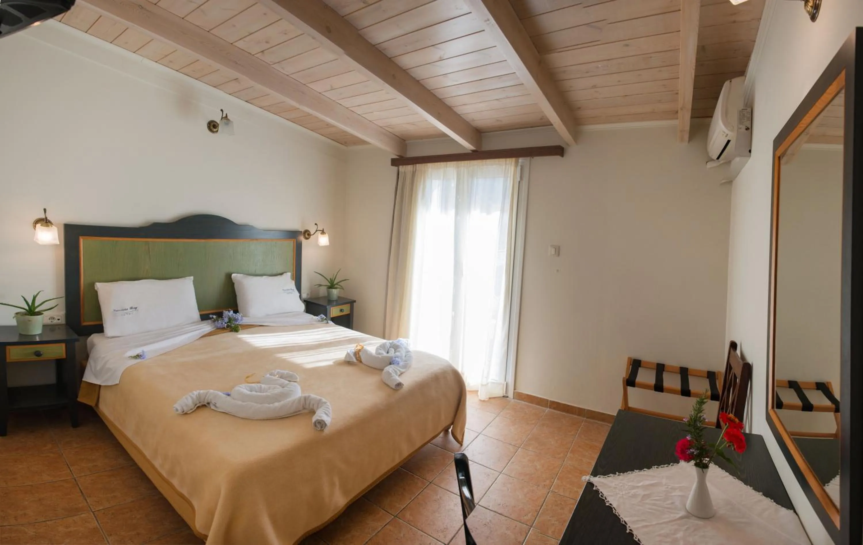 Bedroom in Vassiliki Bay Hotel