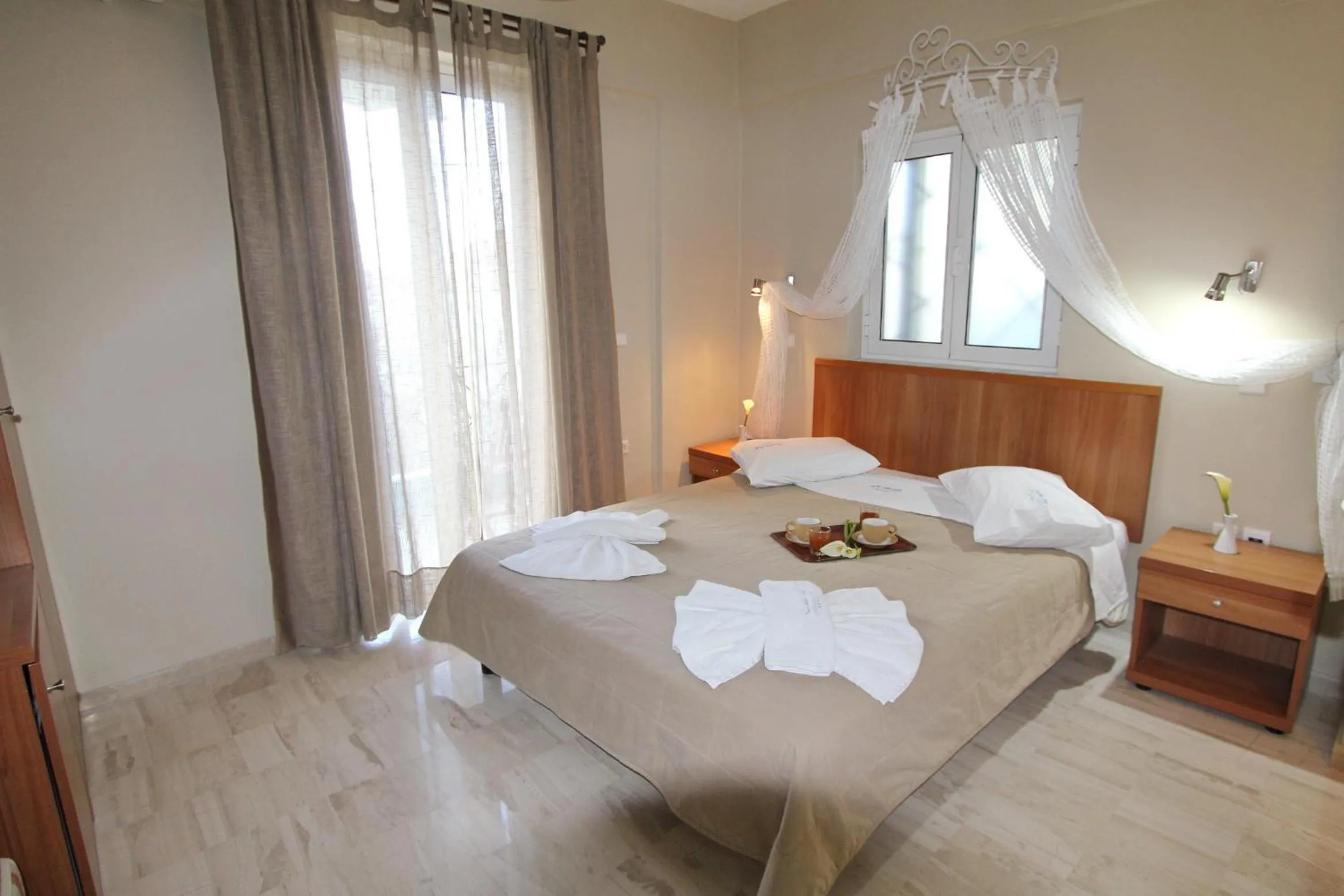 Bedroom in Vassiliki Bay Hotel