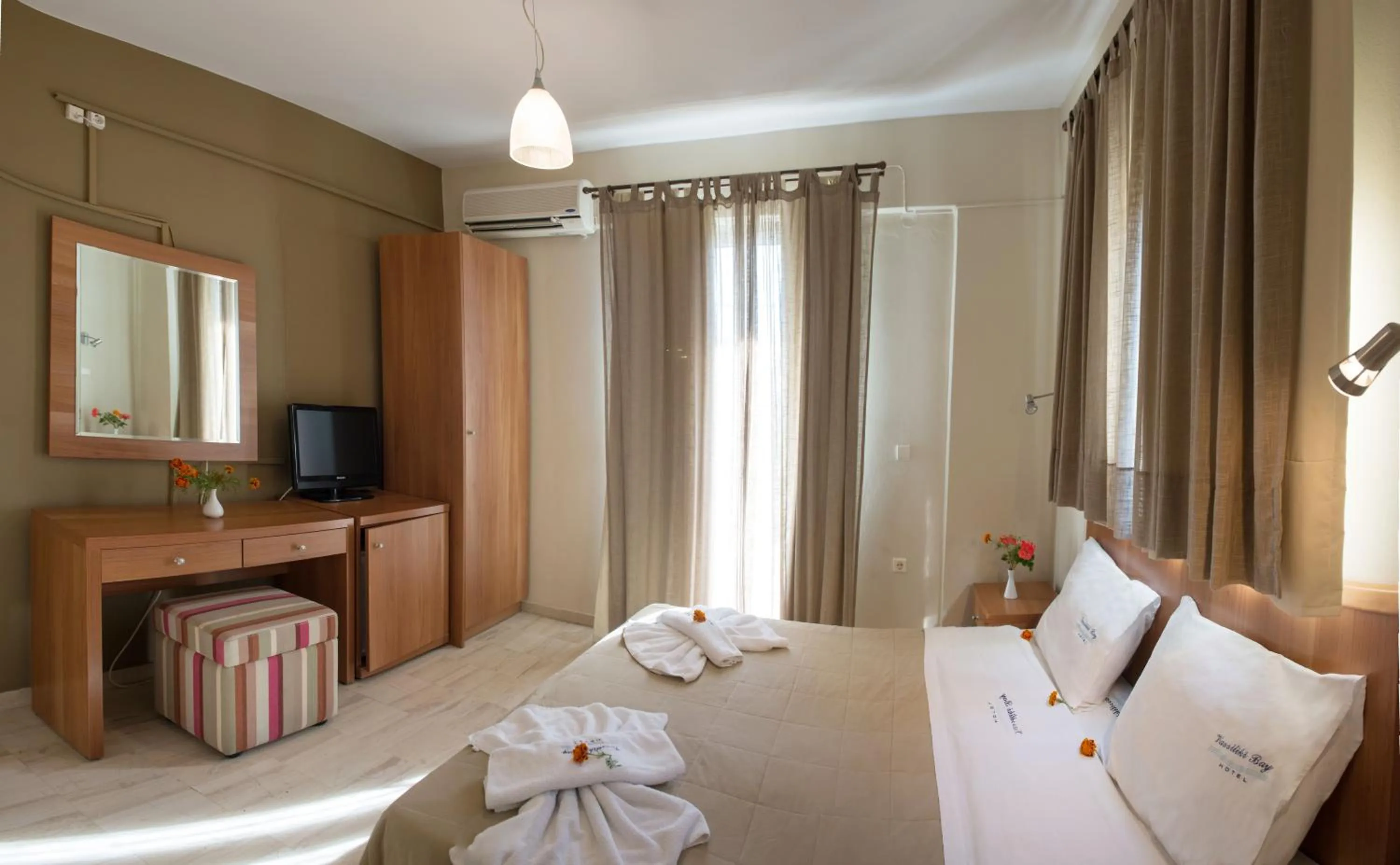 Bedroom in Vassiliki Bay Hotel