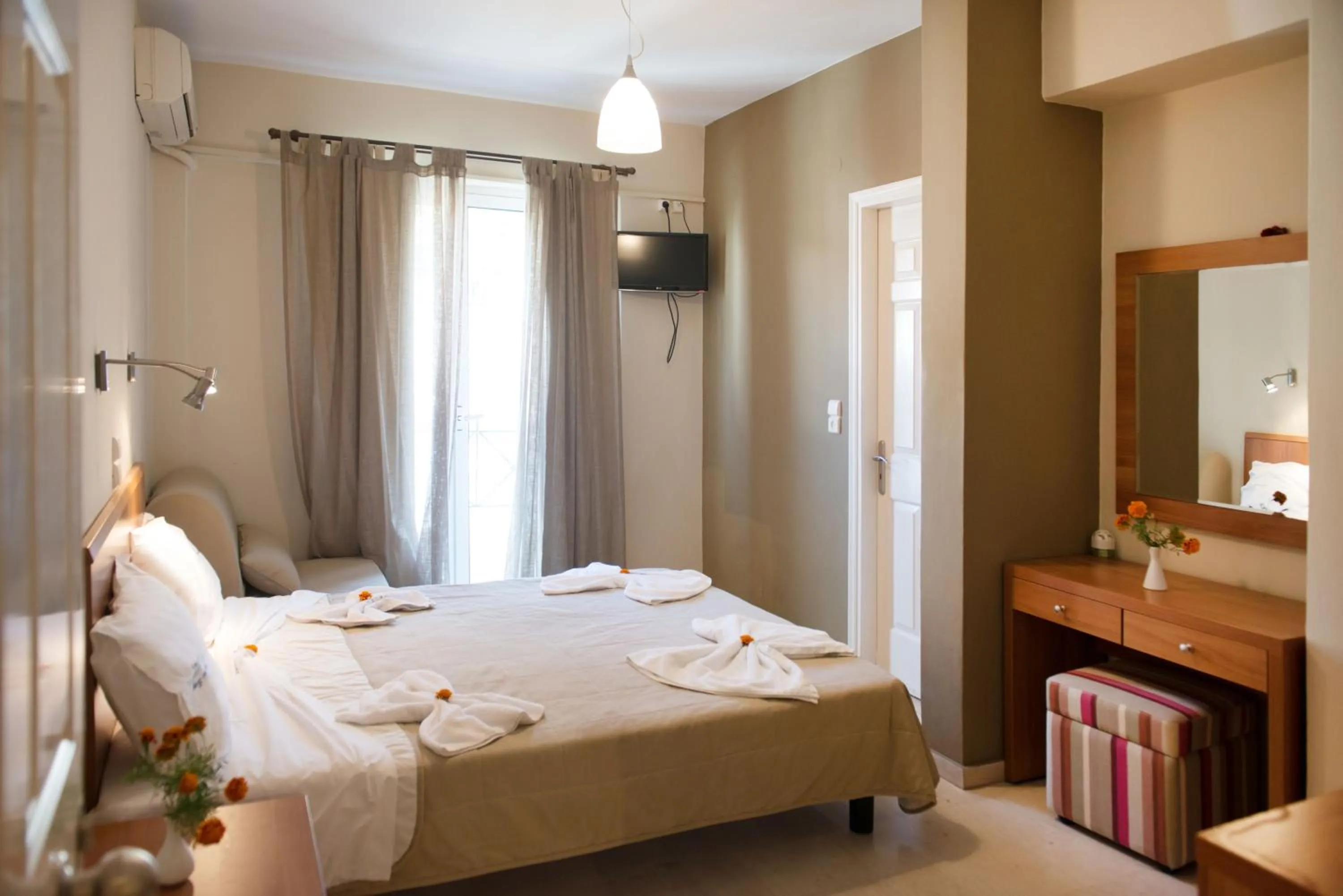 Bedroom in Vassiliki Bay Hotel