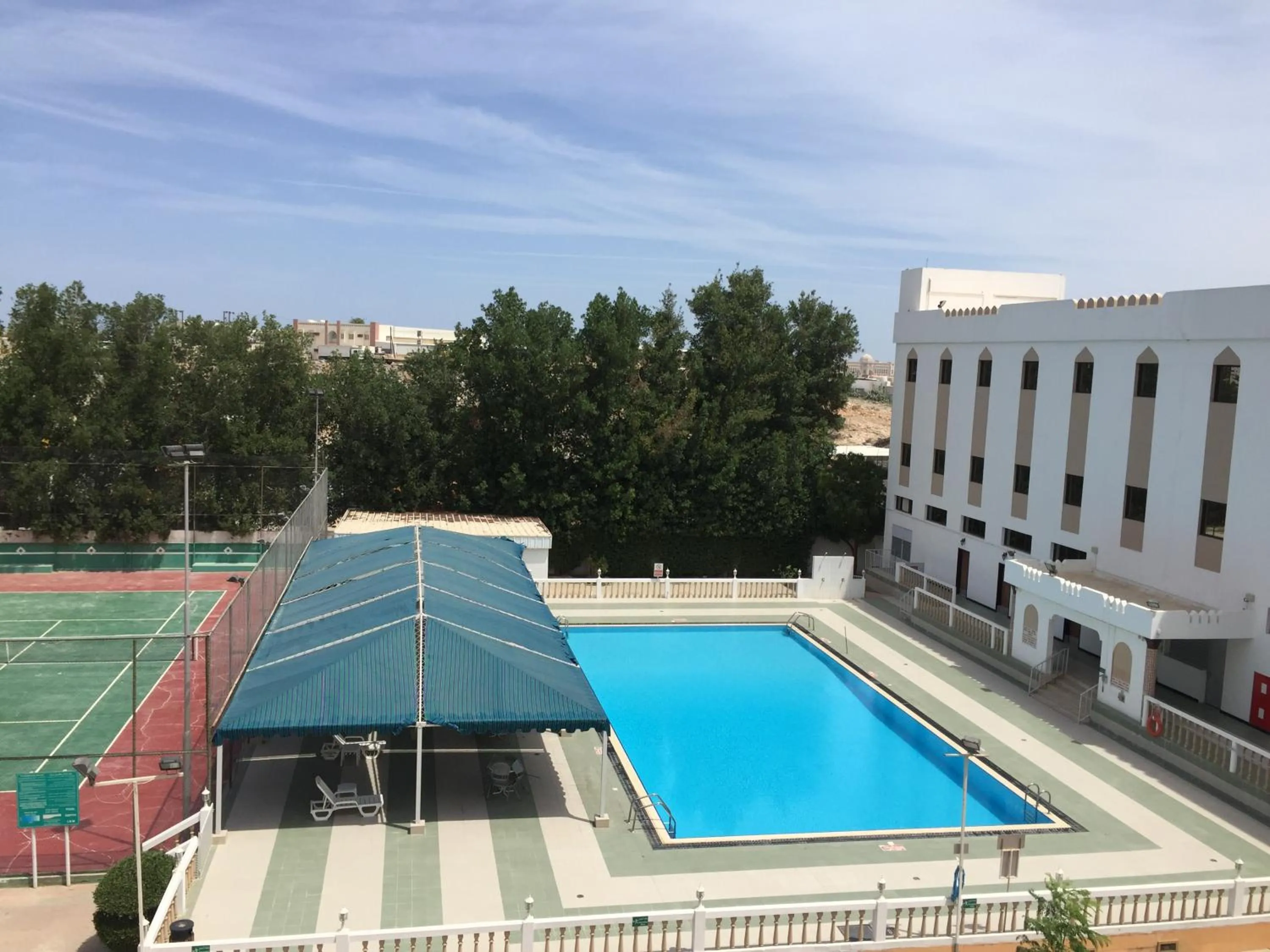 Pool view in Hotel Al Madinah Holiday